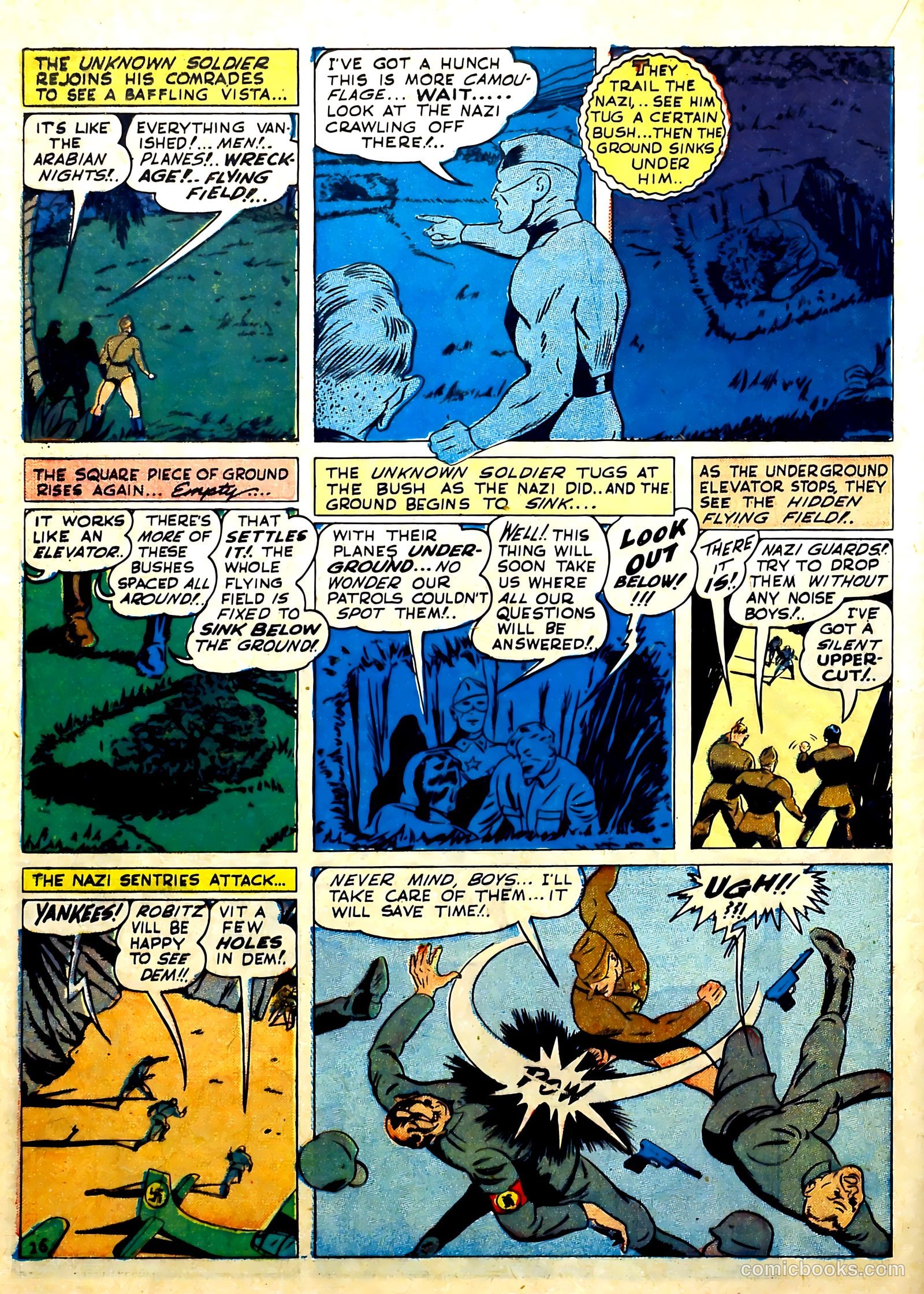 Our Flag Comics #4 (1942) — page 28 of 68
