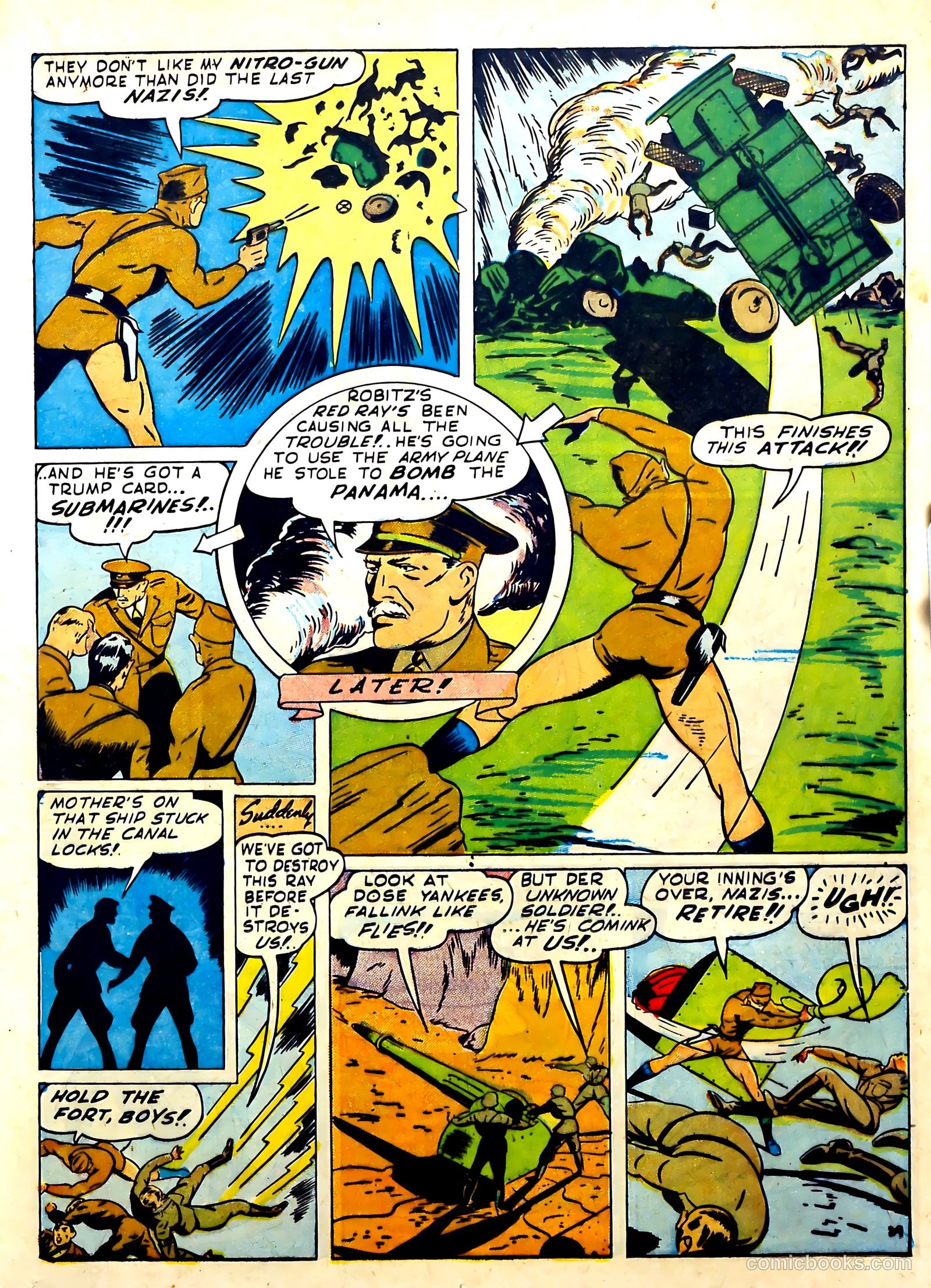 Our Flag Comics #4 (1942) — page 31 of 68