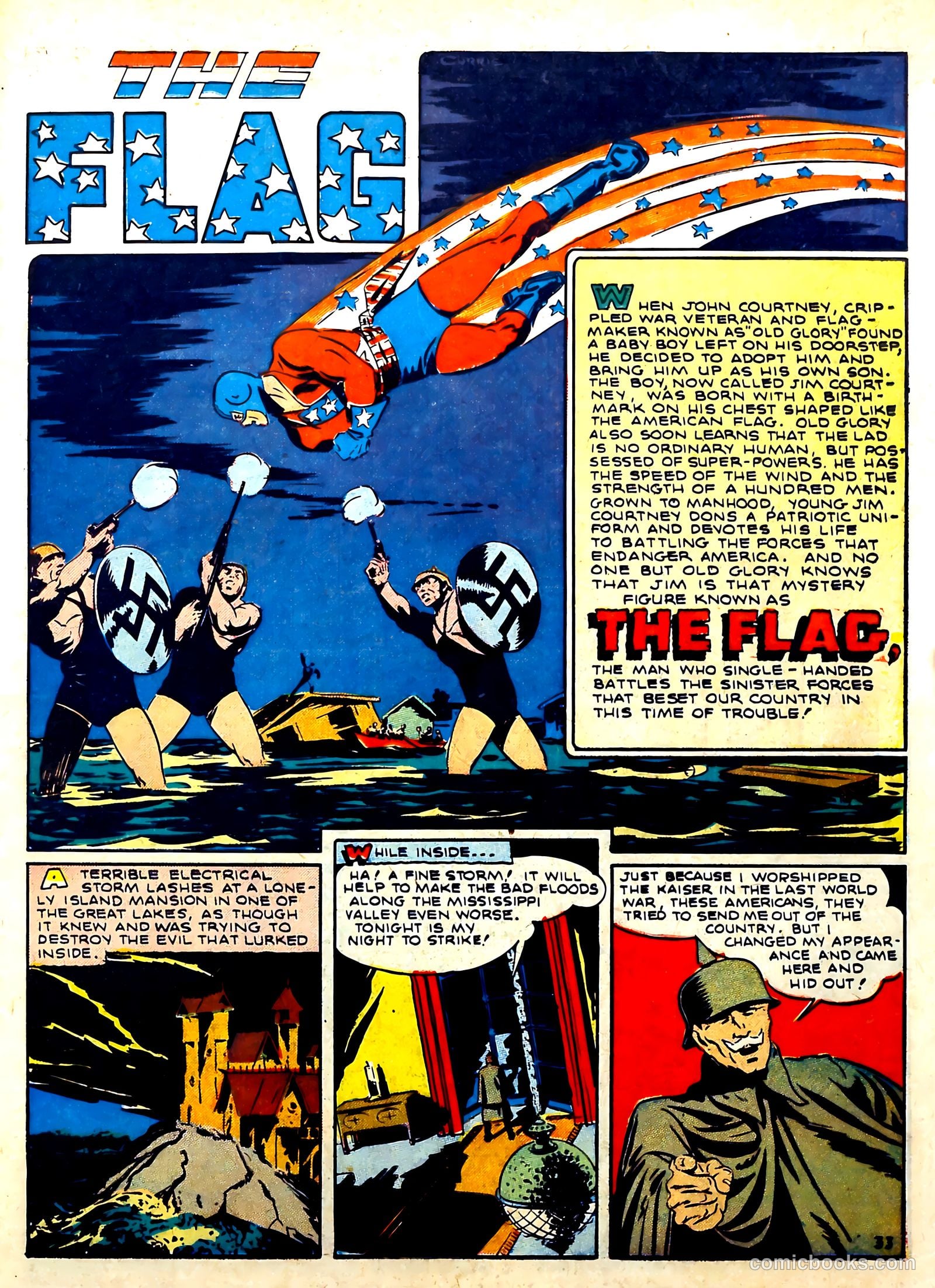 Our Flag Comics #4 (1942) — page 35 of 68