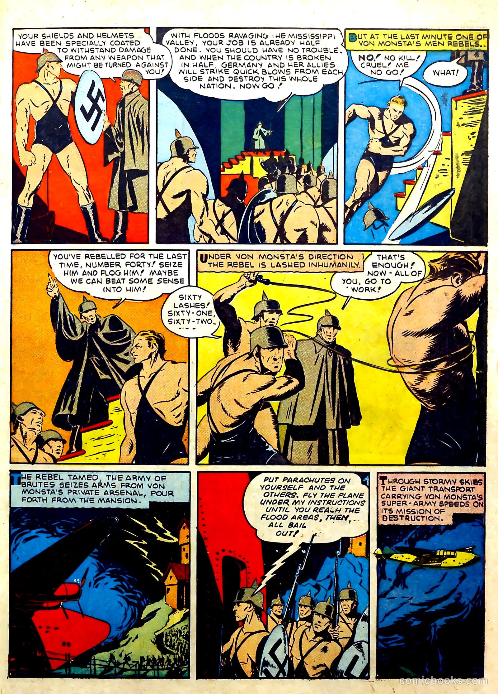 Our Flag Comics #4 (1942) — page 37 of 68