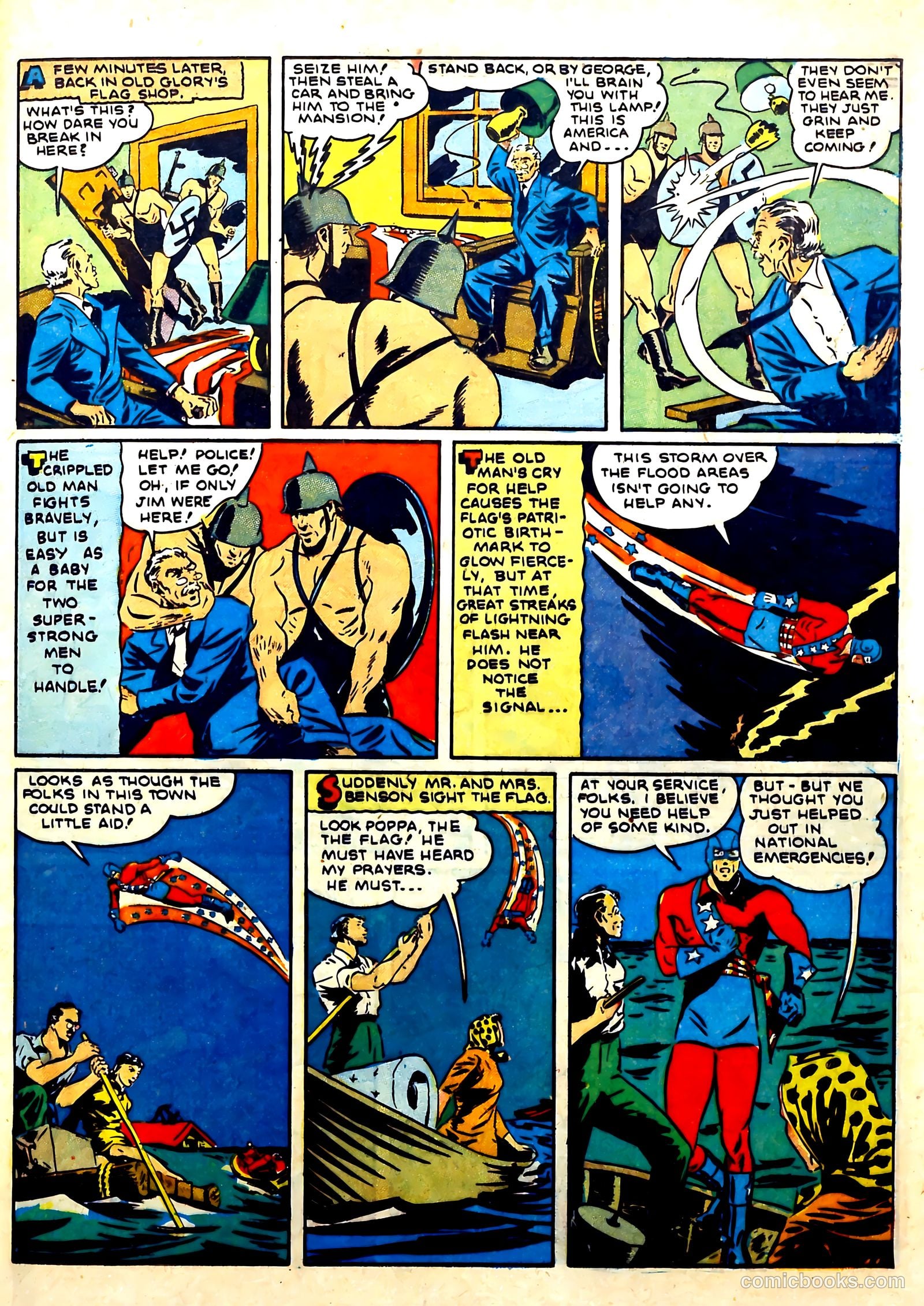 Our Flag Comics #4 (1942) — page 39 of 68