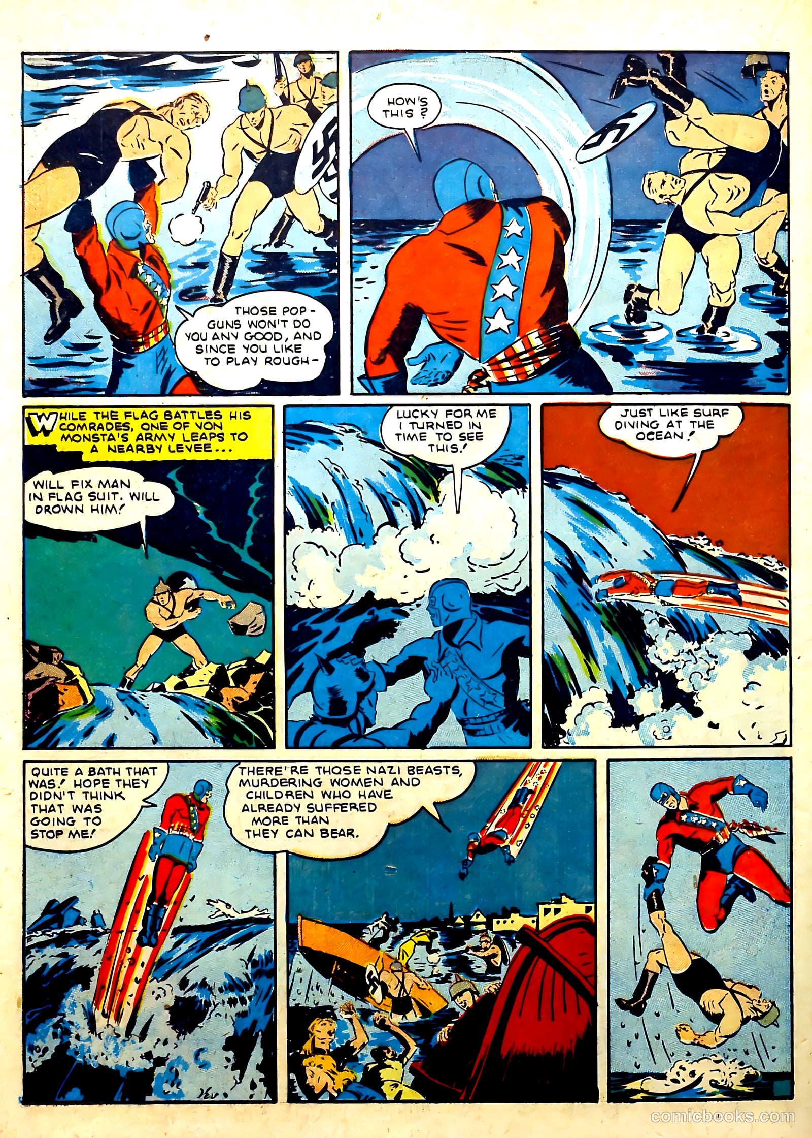 Our Flag Comics #4 (1942) — page 42 of 68