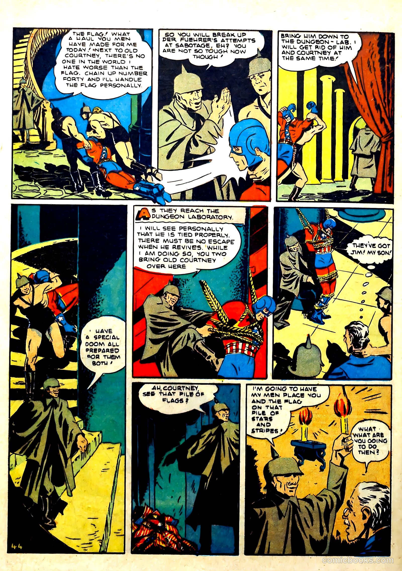 Our Flag Comics #4 (1942) — page 46 of 68