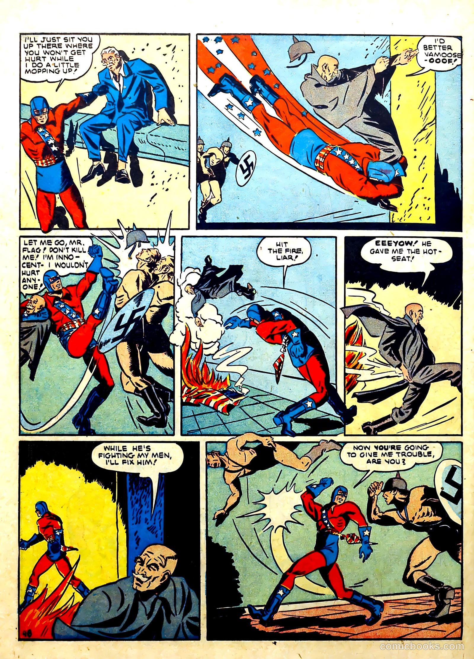 Our Flag Comics #4 (1942) — page 48 of 68