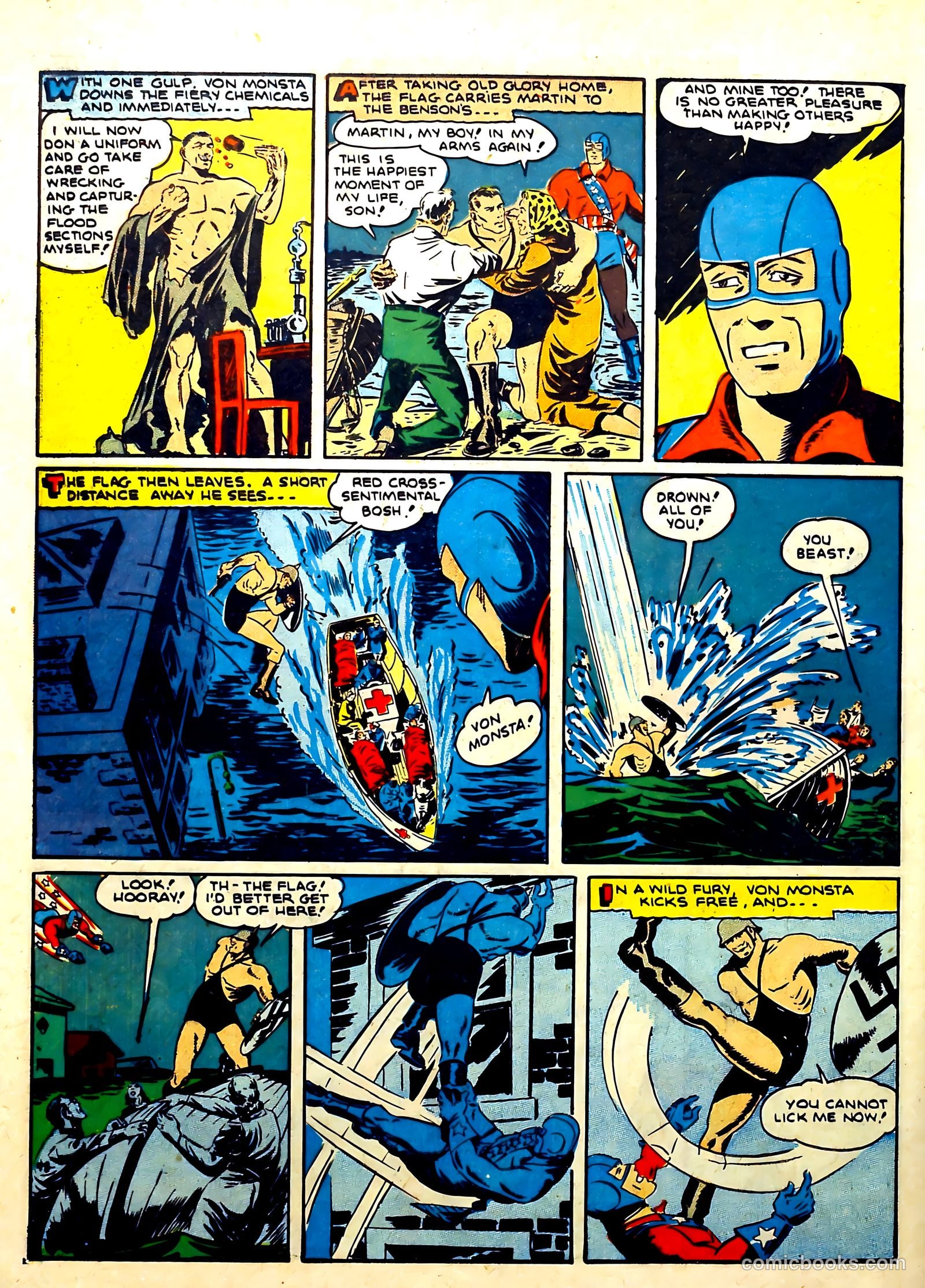Our Flag Comics #4 (1942) — page 50 of 68
