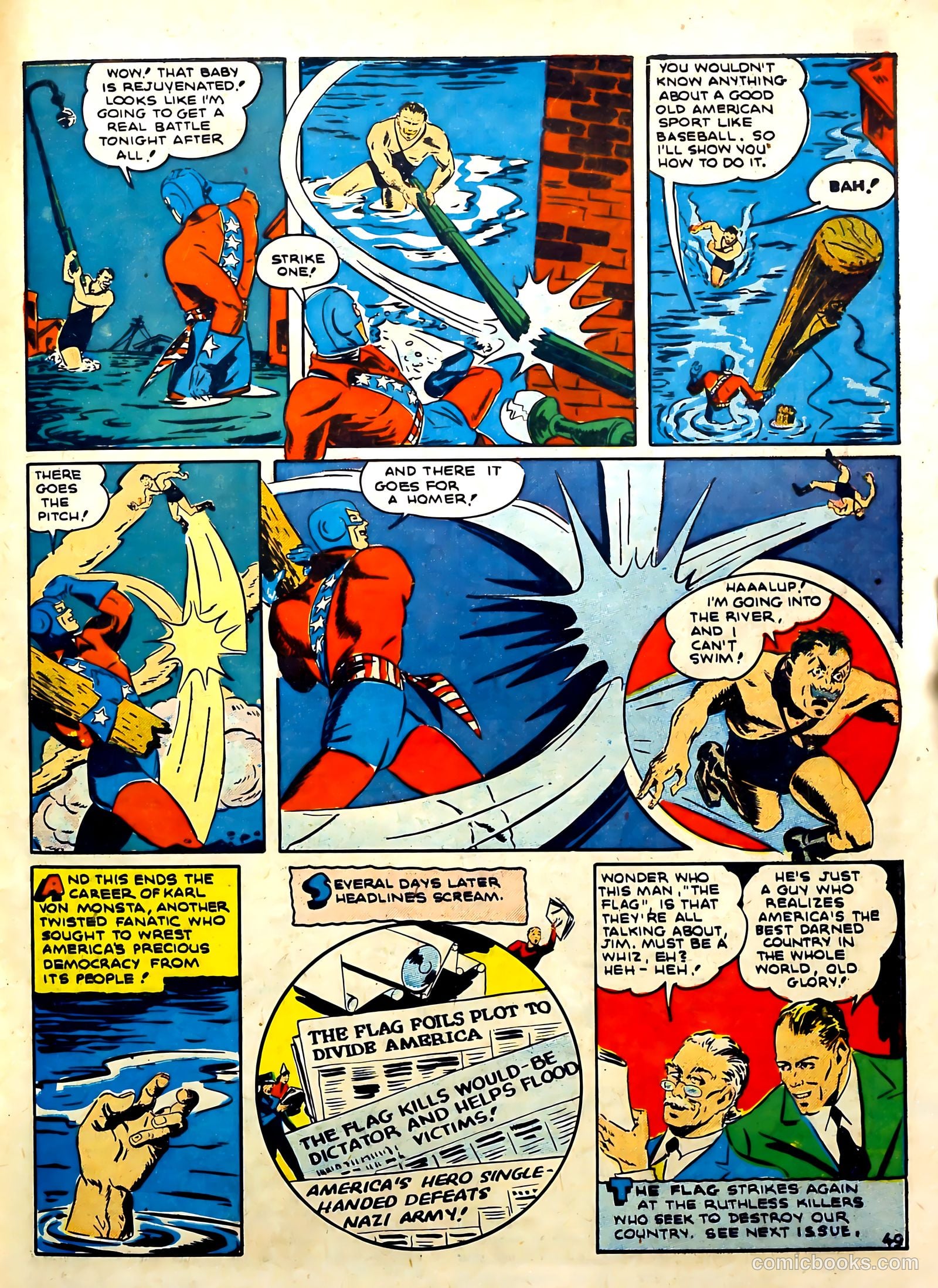 Our Flag Comics #4 (1942) — page 51 of 68