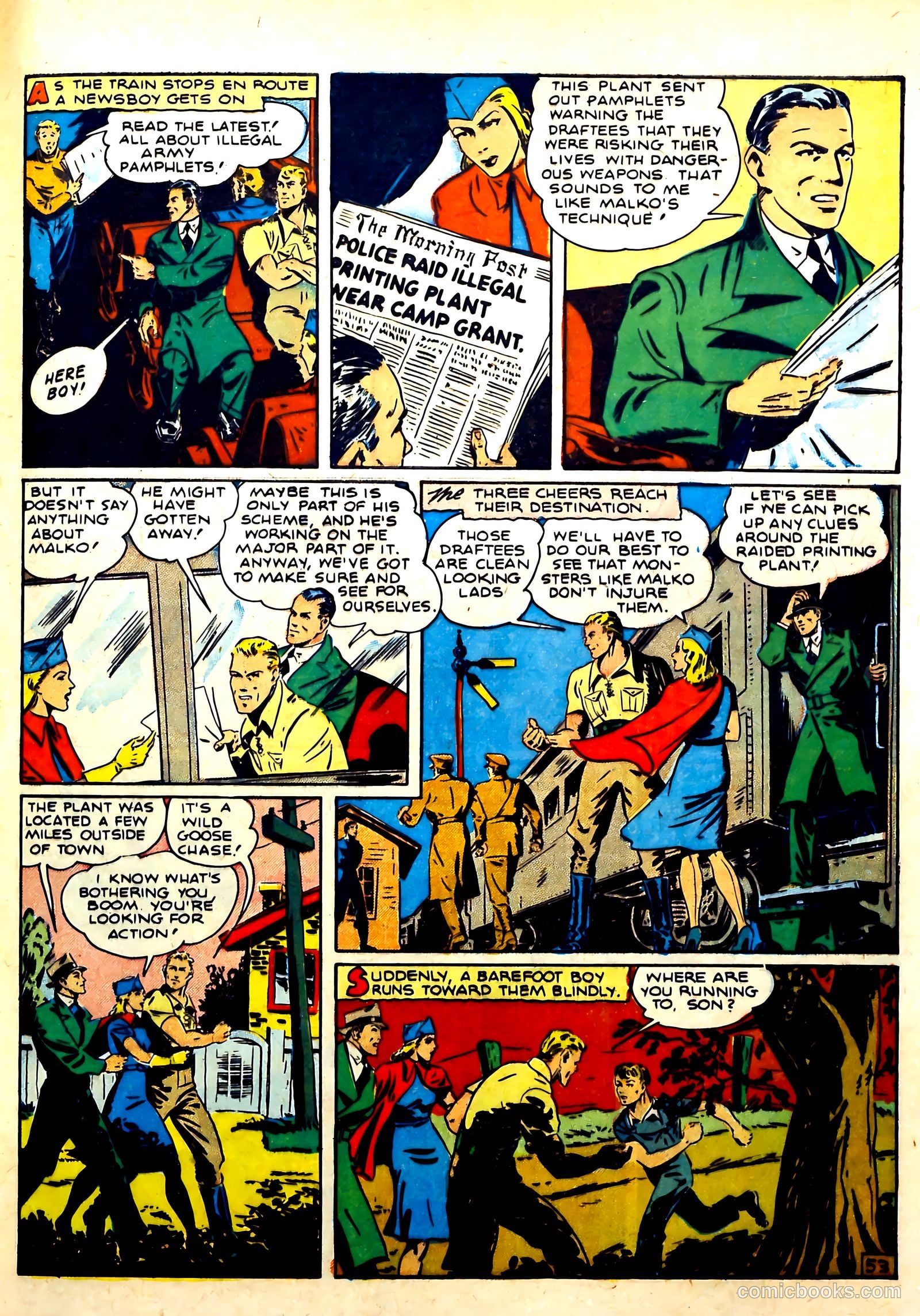 Our Flag Comics #4 (1942) — page 55 of 68