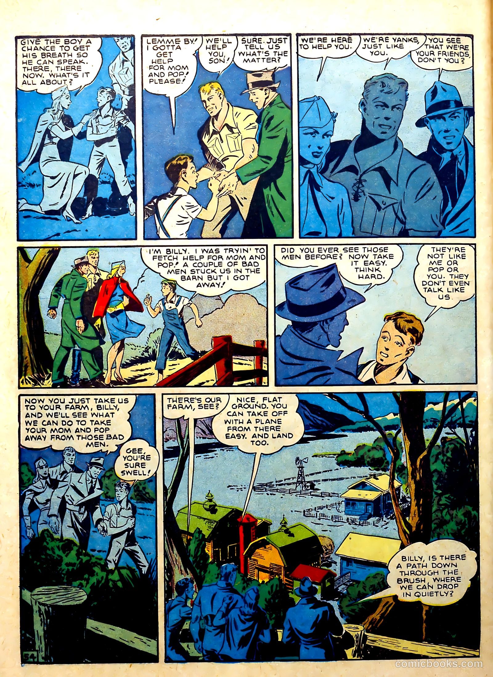 Our Flag Comics #4 (1942) — page 56 of 68