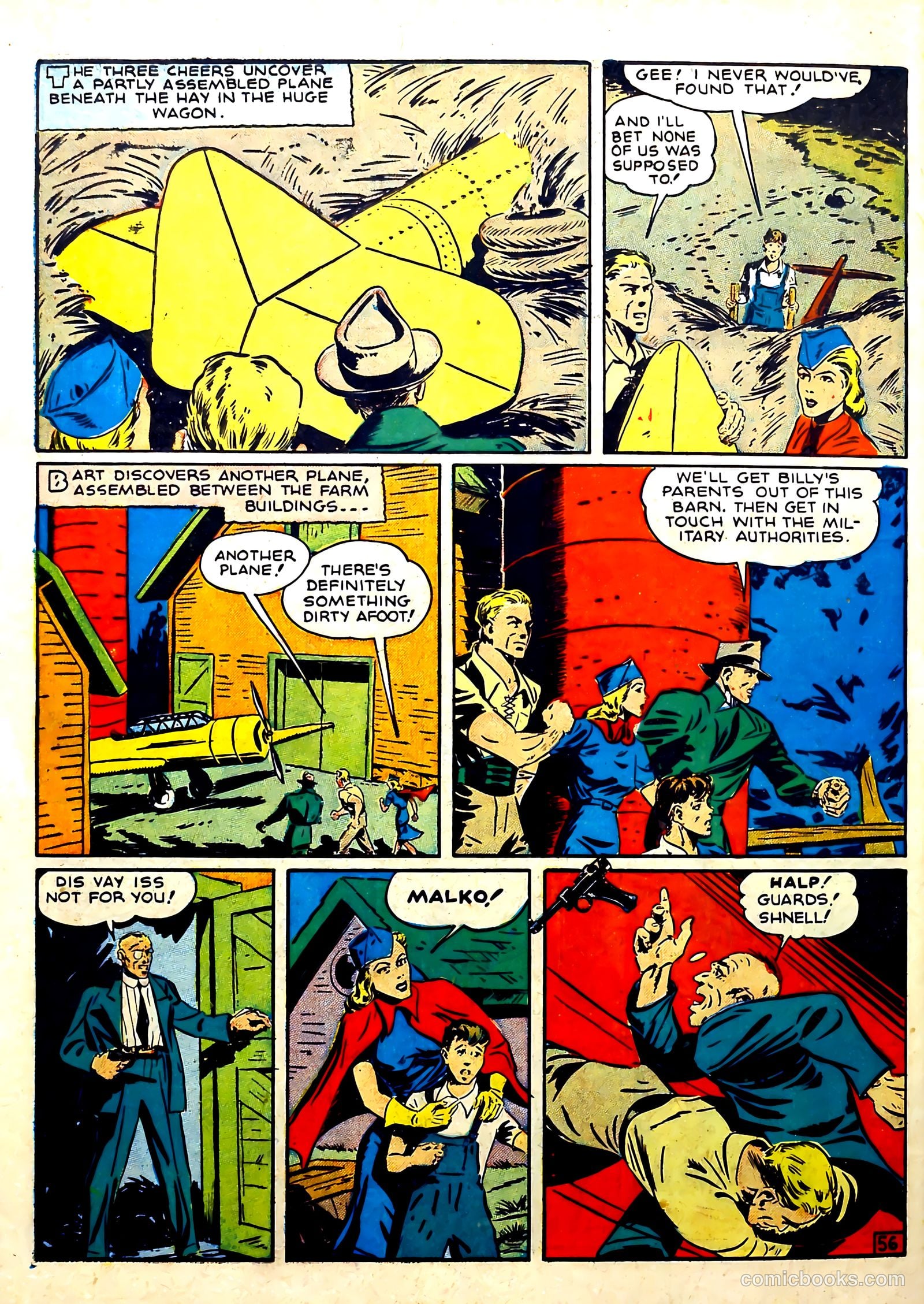 Our Flag Comics #4 (1942) — page 58 of 68