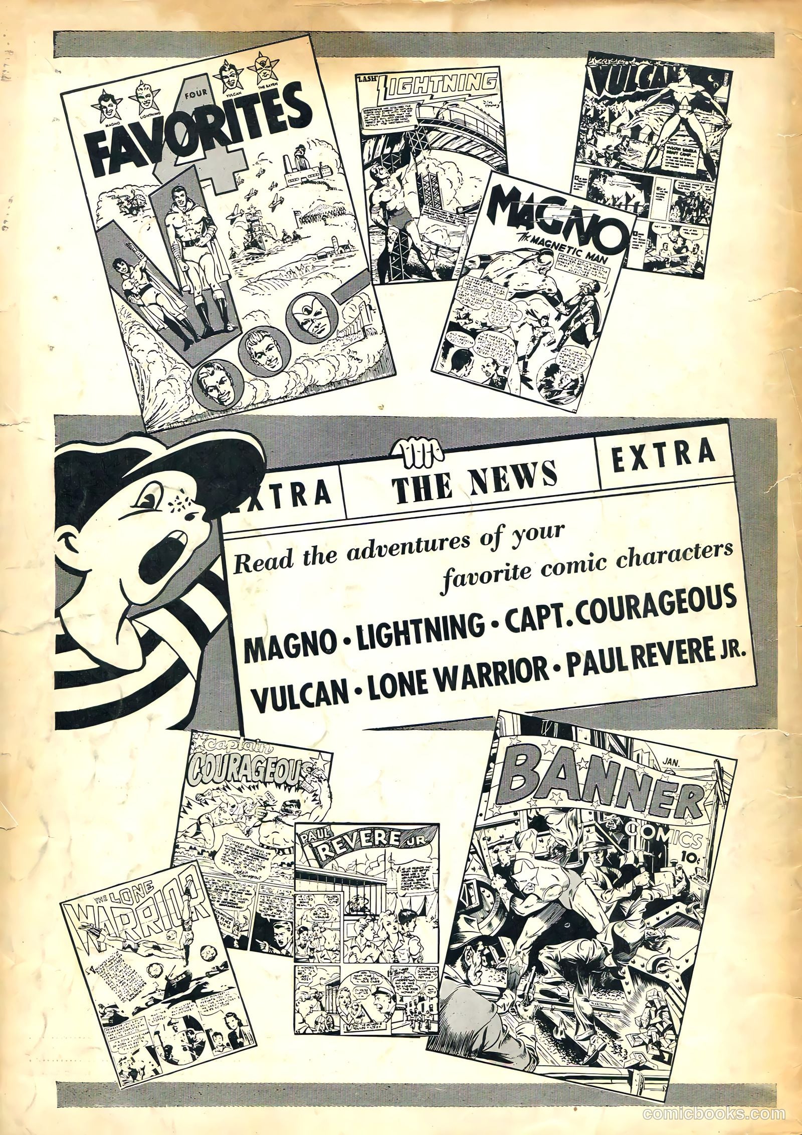 Our Flag Comics #4 (1942) — page 68 of 68