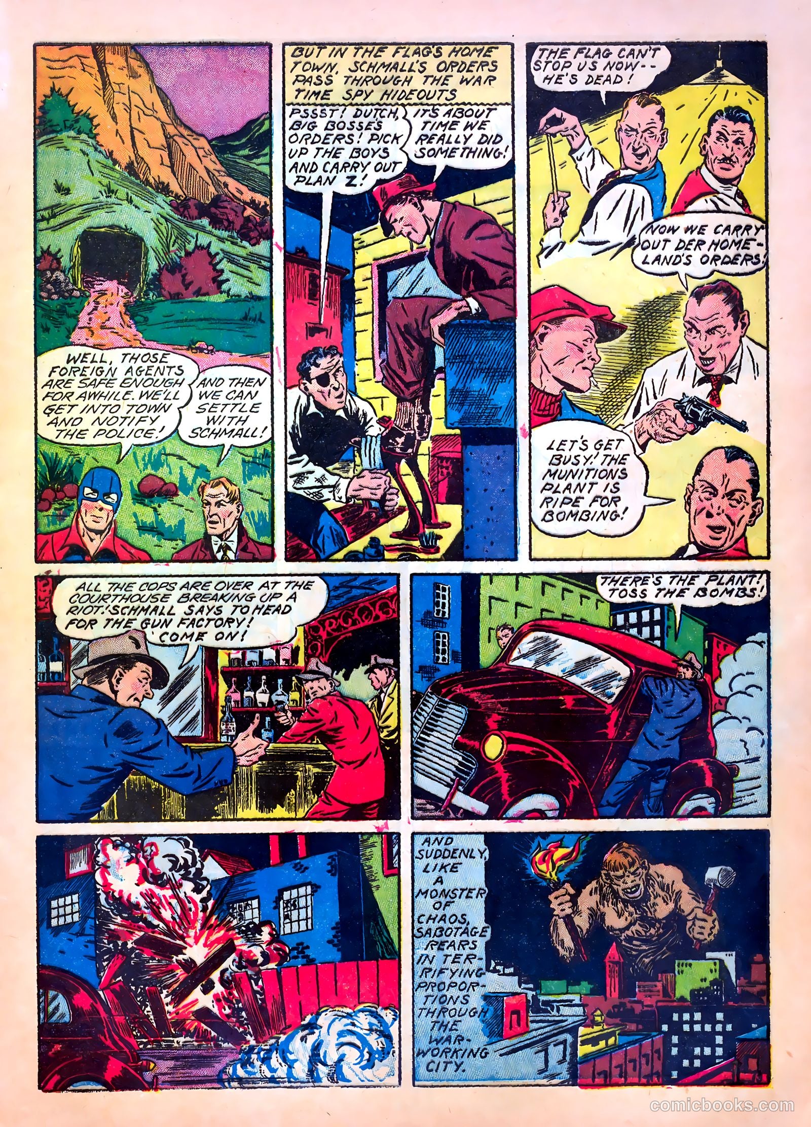 Our Flag Comics #5 (1942) — page 15 of 68