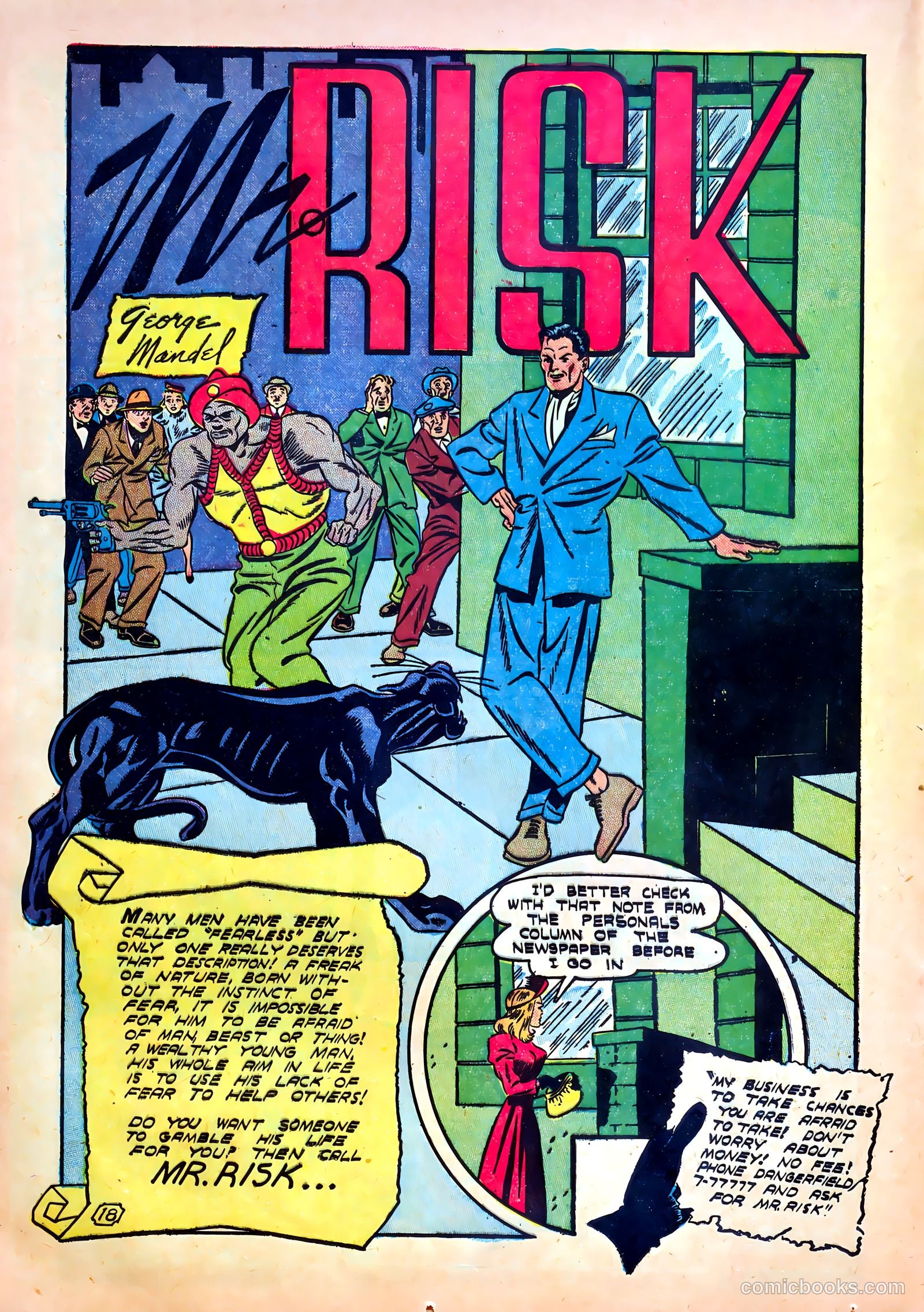 Our Flag Comics #5 (1942) — page 20 of 68