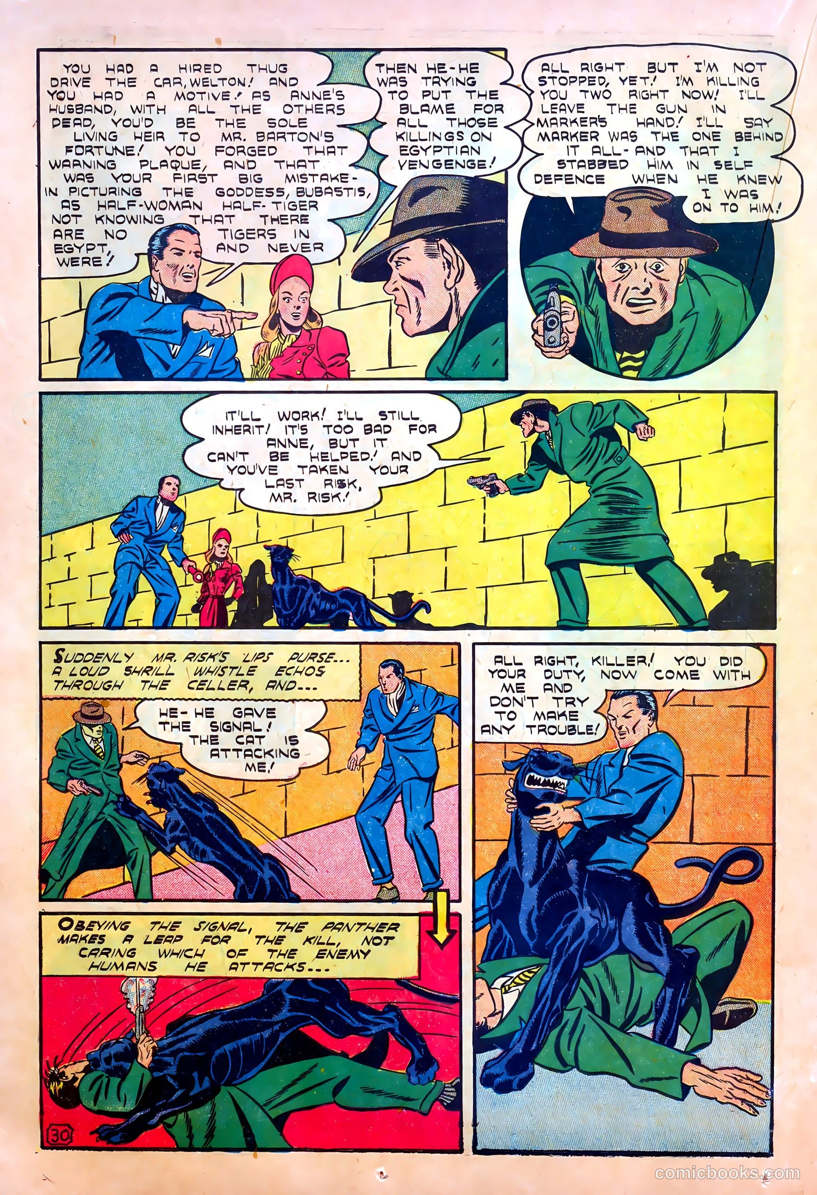 Our Flag Comics #5 (1942) — page 32 of 68