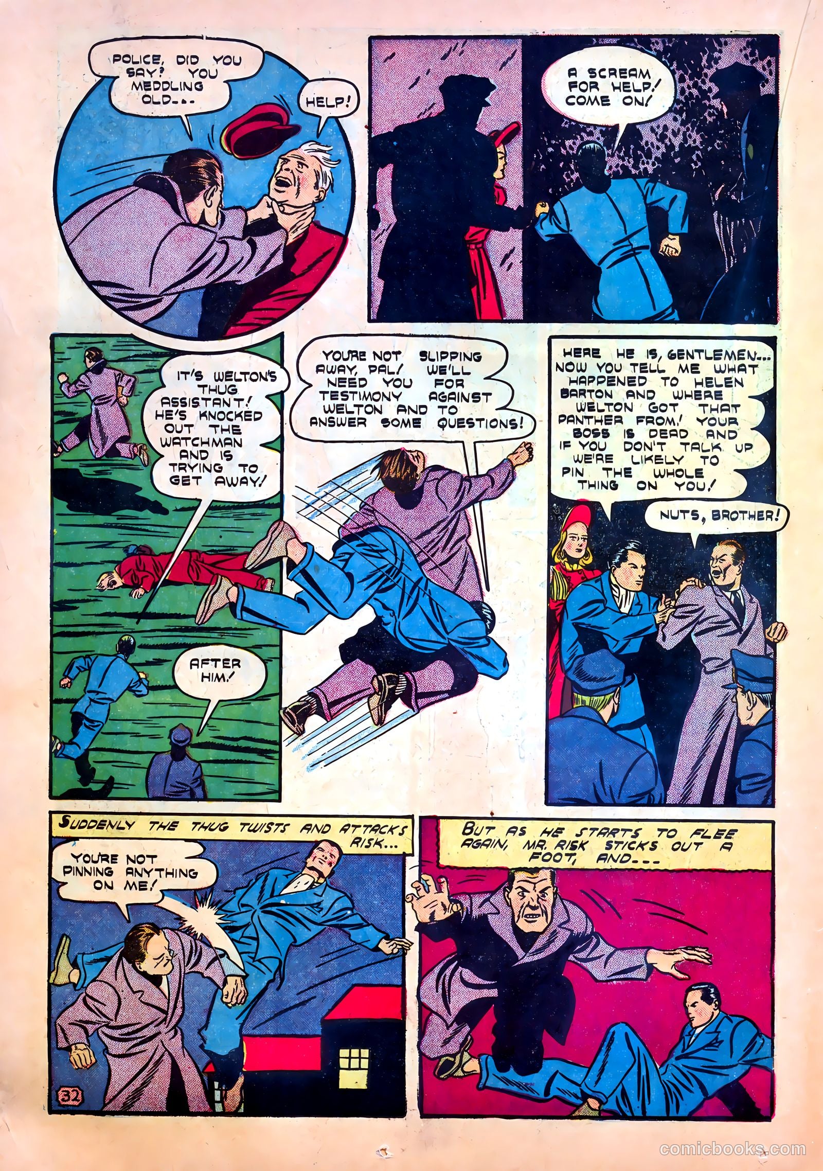 Our Flag Comics #5 (1942) — page 34 of 68