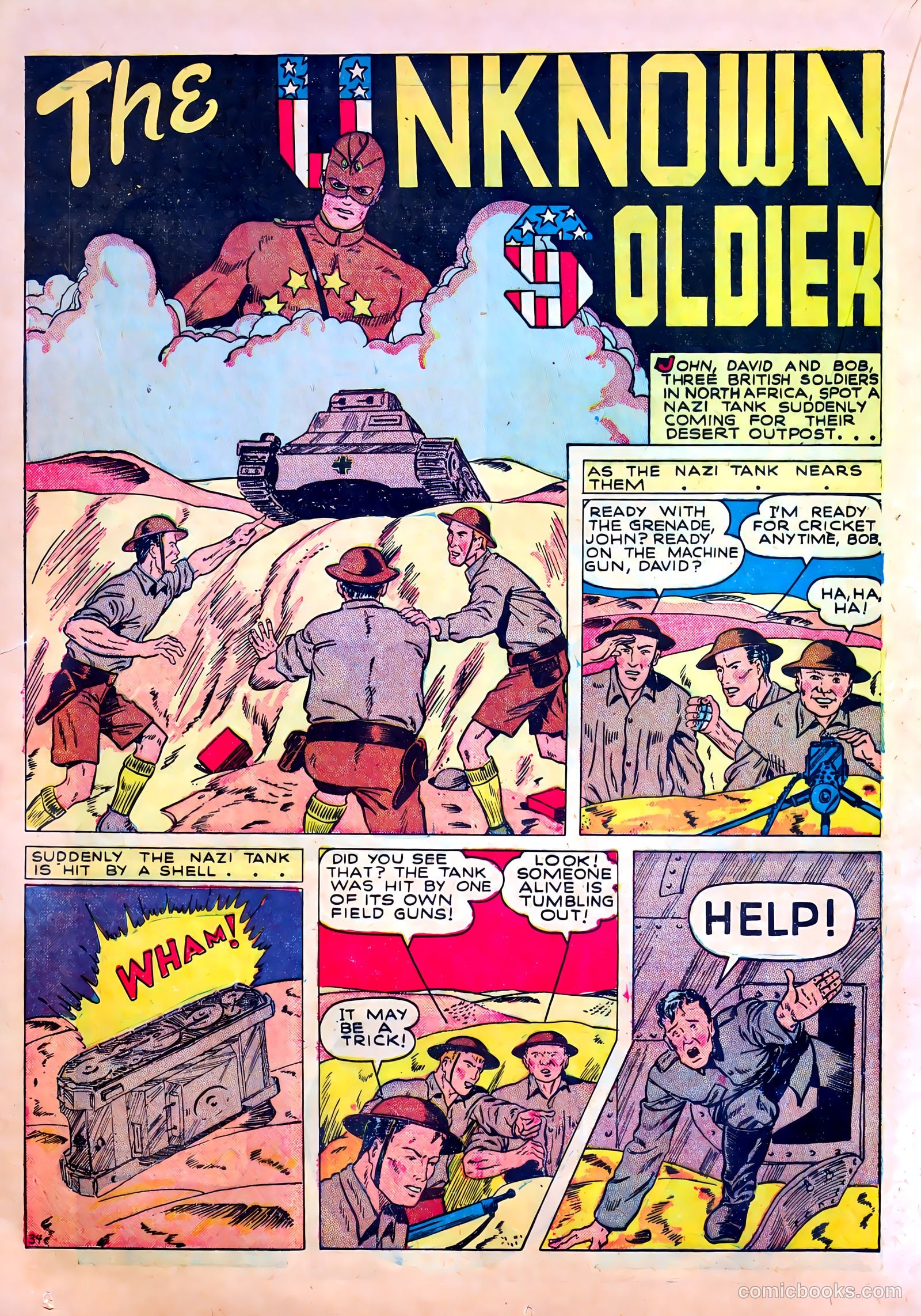 Our Flag Comics #5 (1942) — page 36 of 68