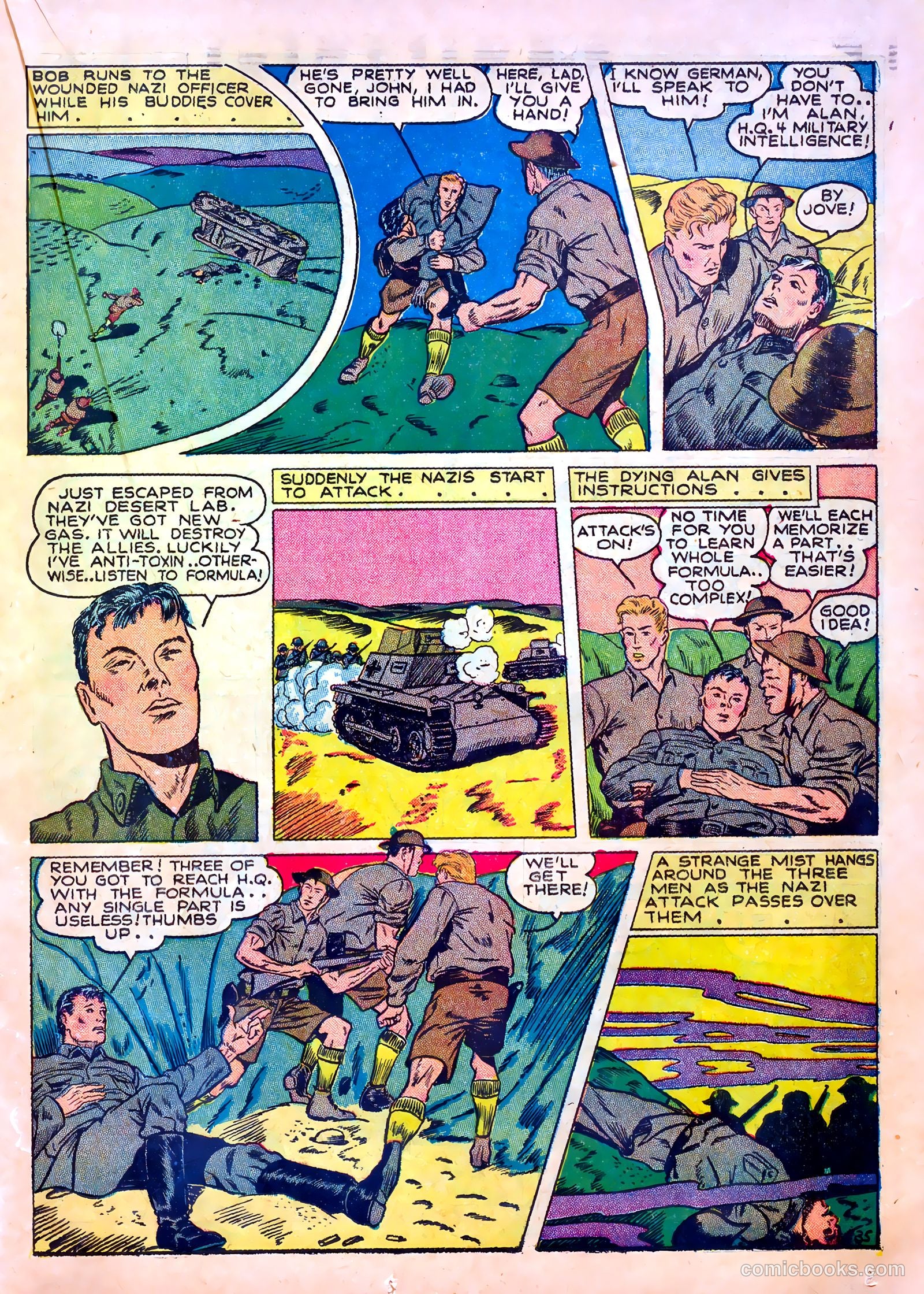 Our Flag Comics #5 (1942) — page 37 of 68