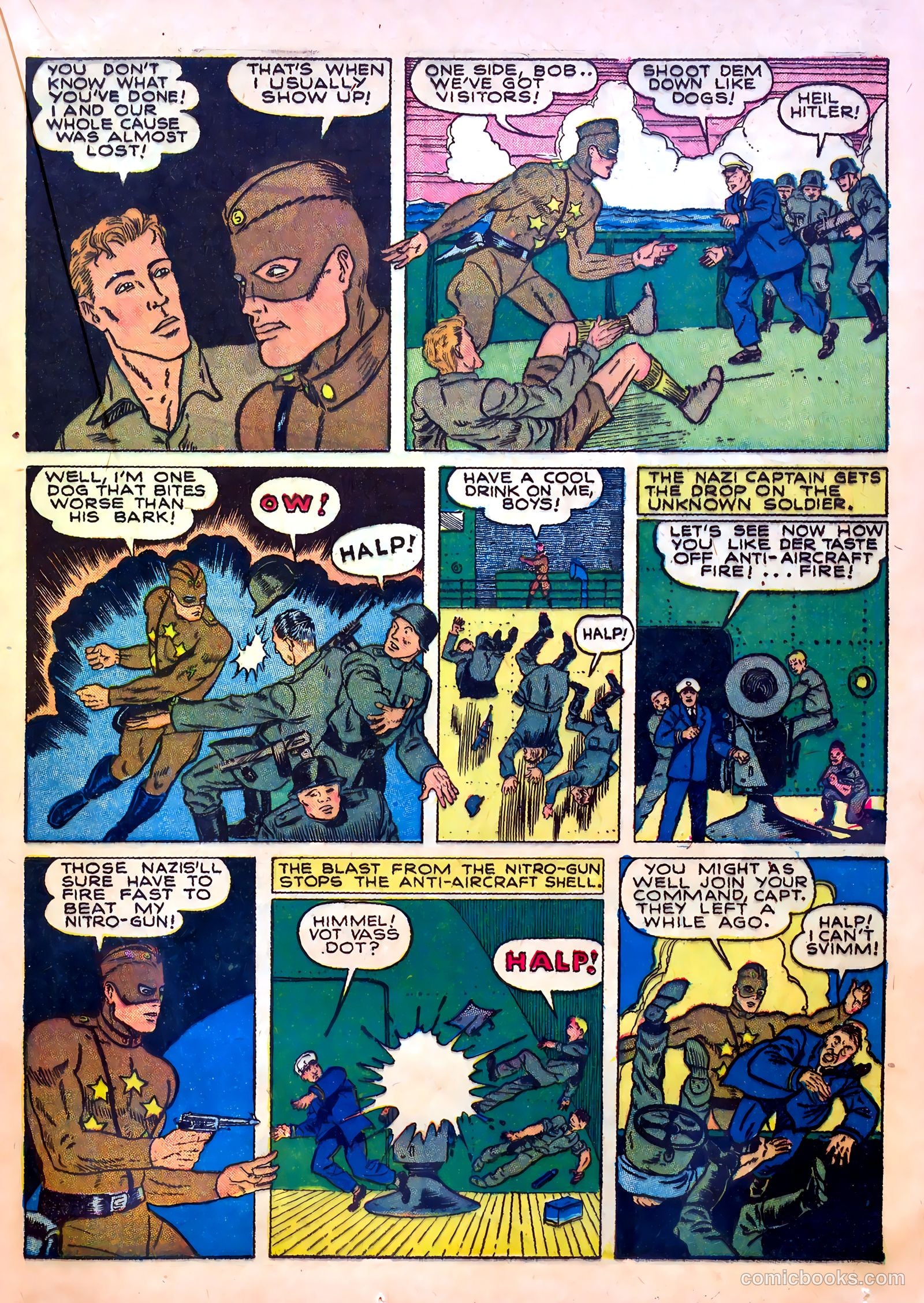 Our Flag Comics #5 (1942) — page 39 of 68