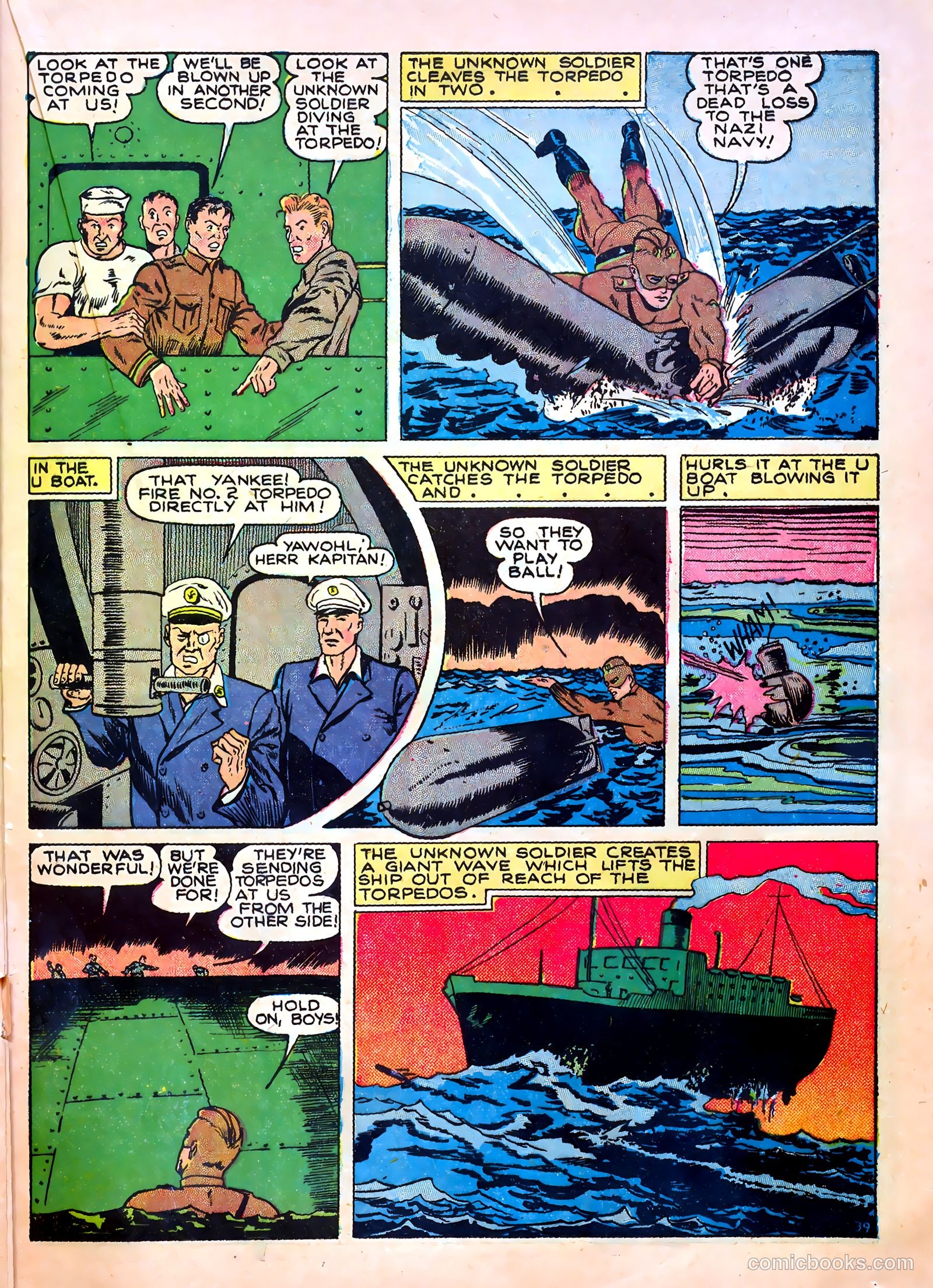 Our Flag Comics #5 (1942) — page 41 of 68