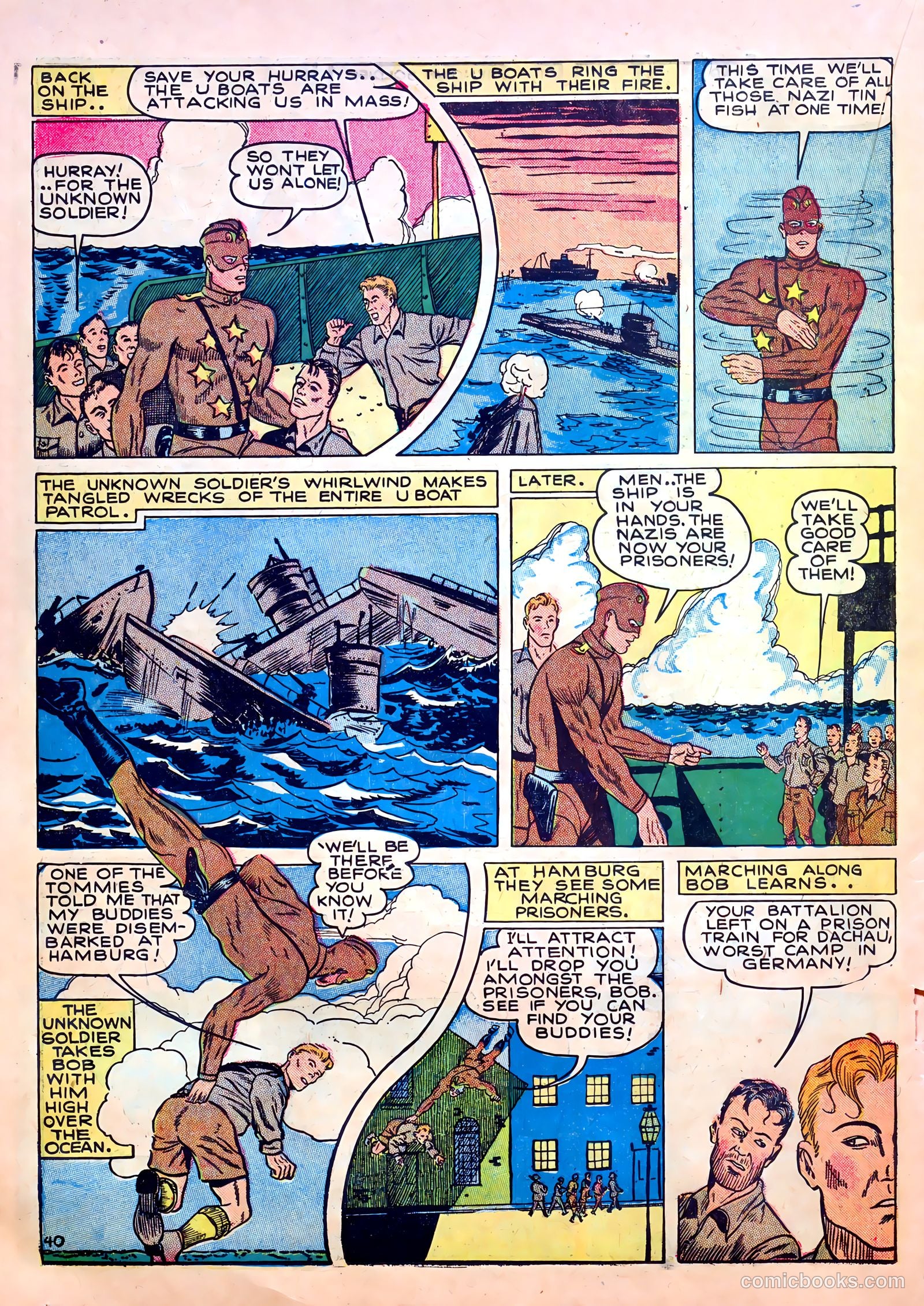 Our Flag Comics #5 (1942) — page 42 of 68