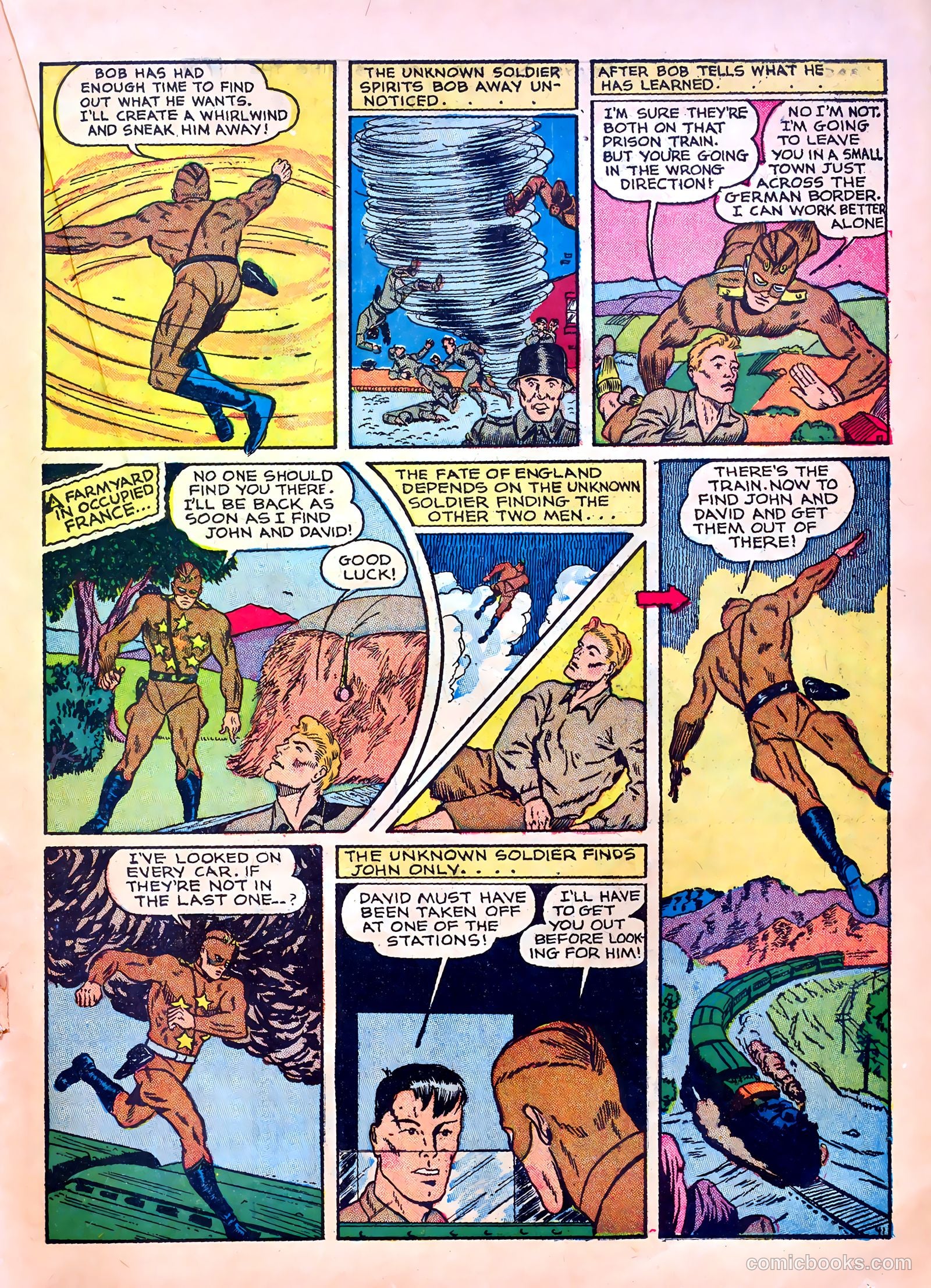 Our Flag Comics #5 (1942) — page 43 of 68