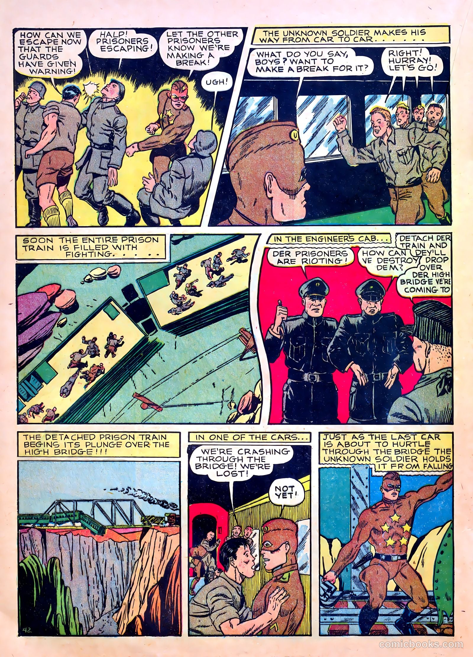 Our Flag Comics #5 (1942) — page 44 of 68