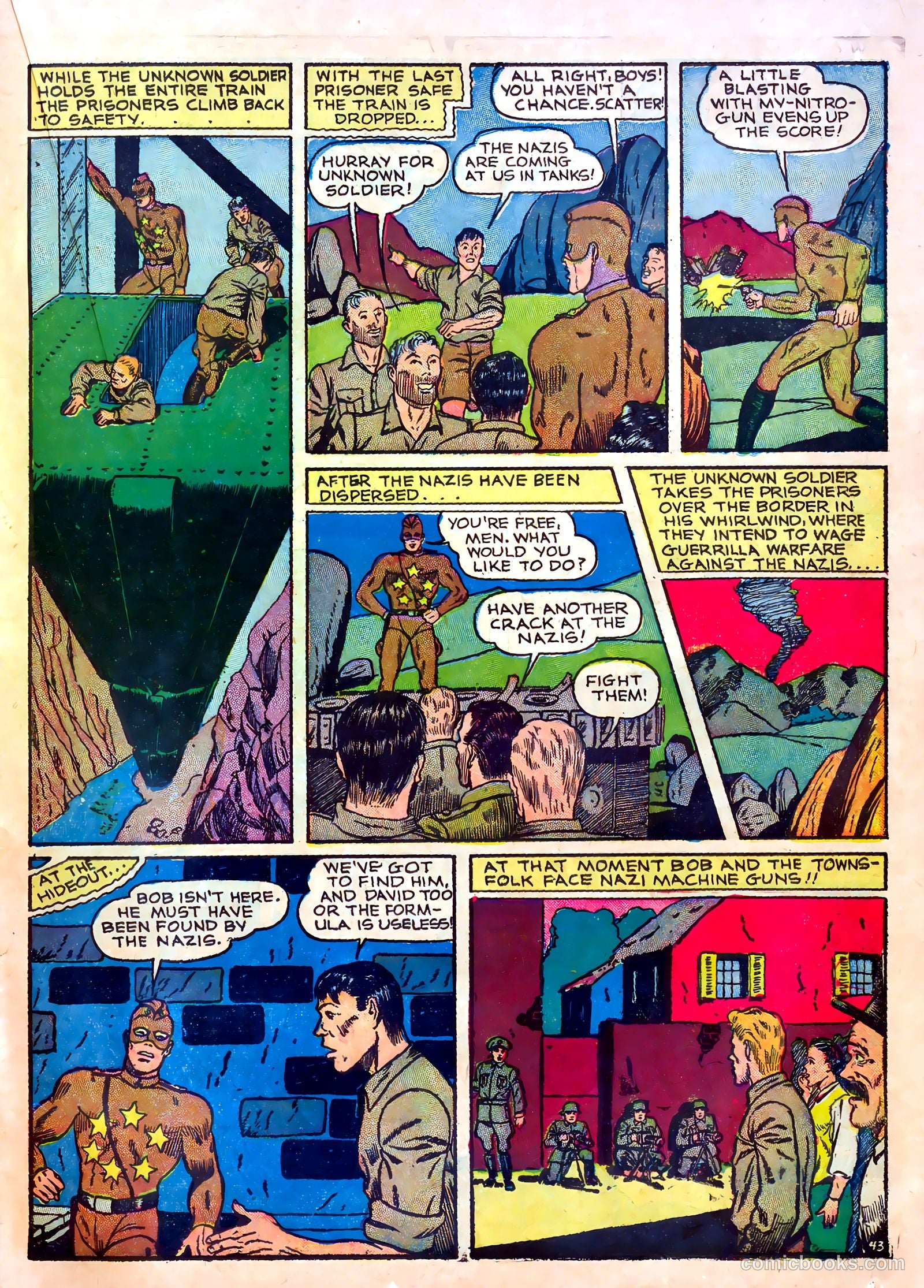 Our Flag Comics #5 (1942) — page 45 of 68