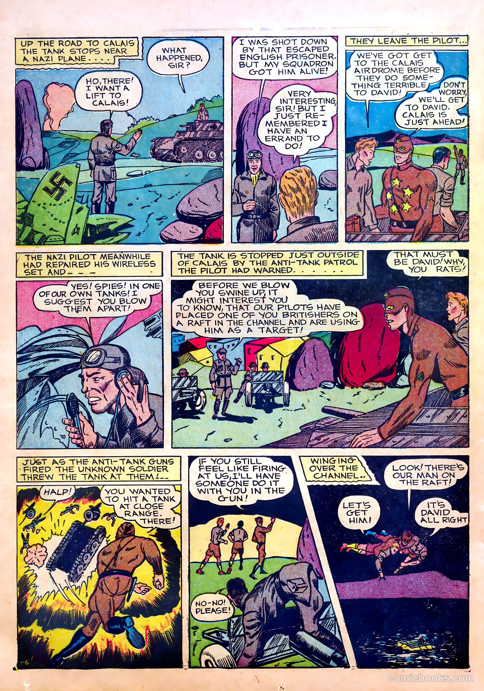 Our Flag Comics #5 (1942) — page 48 of 68