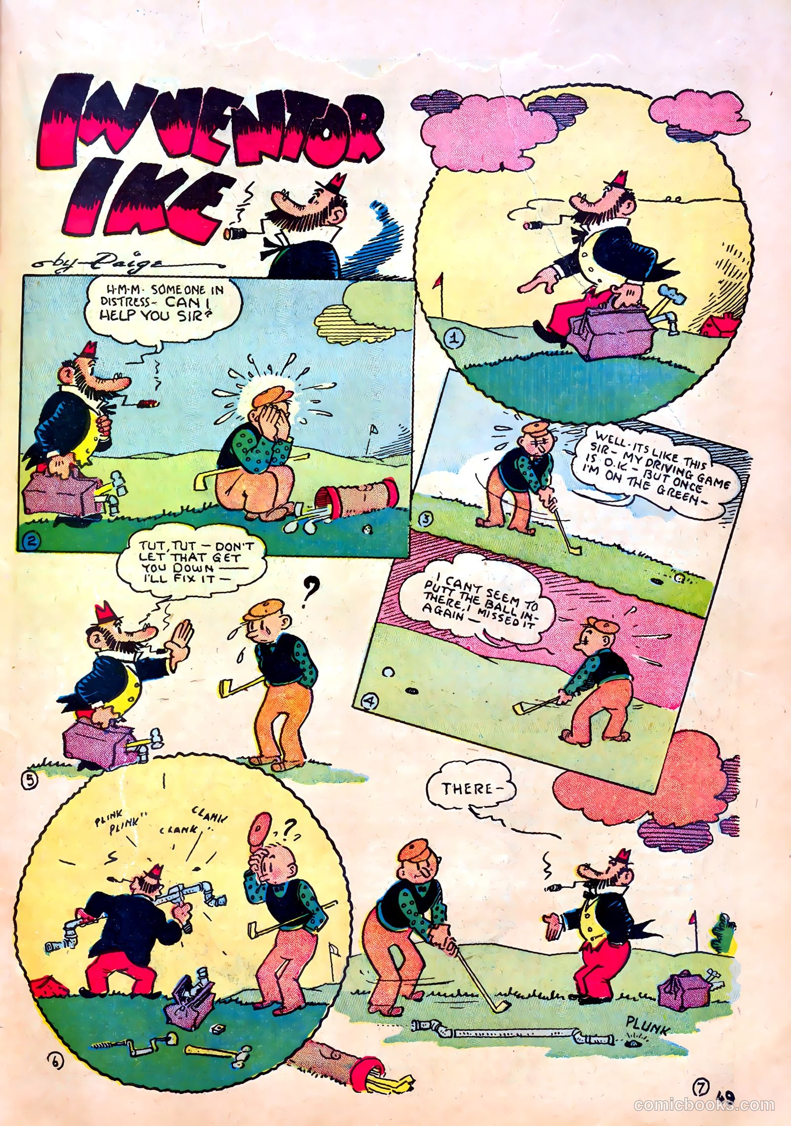 Our Flag Comics #5 (1942) — page 51 of 68