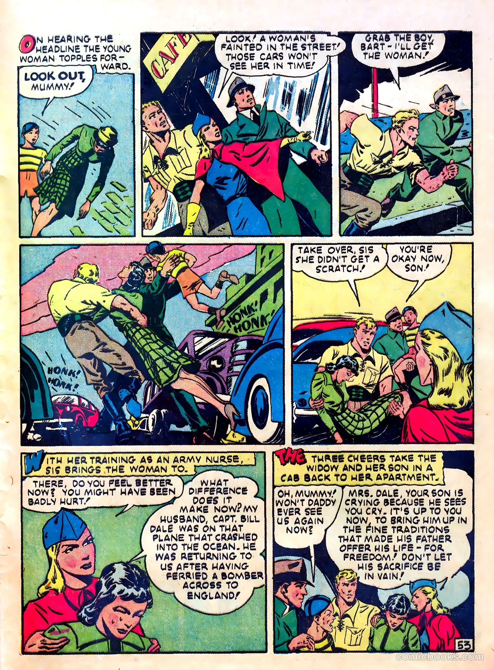 Our Flag Comics #5 (1942) — page 55 of 68