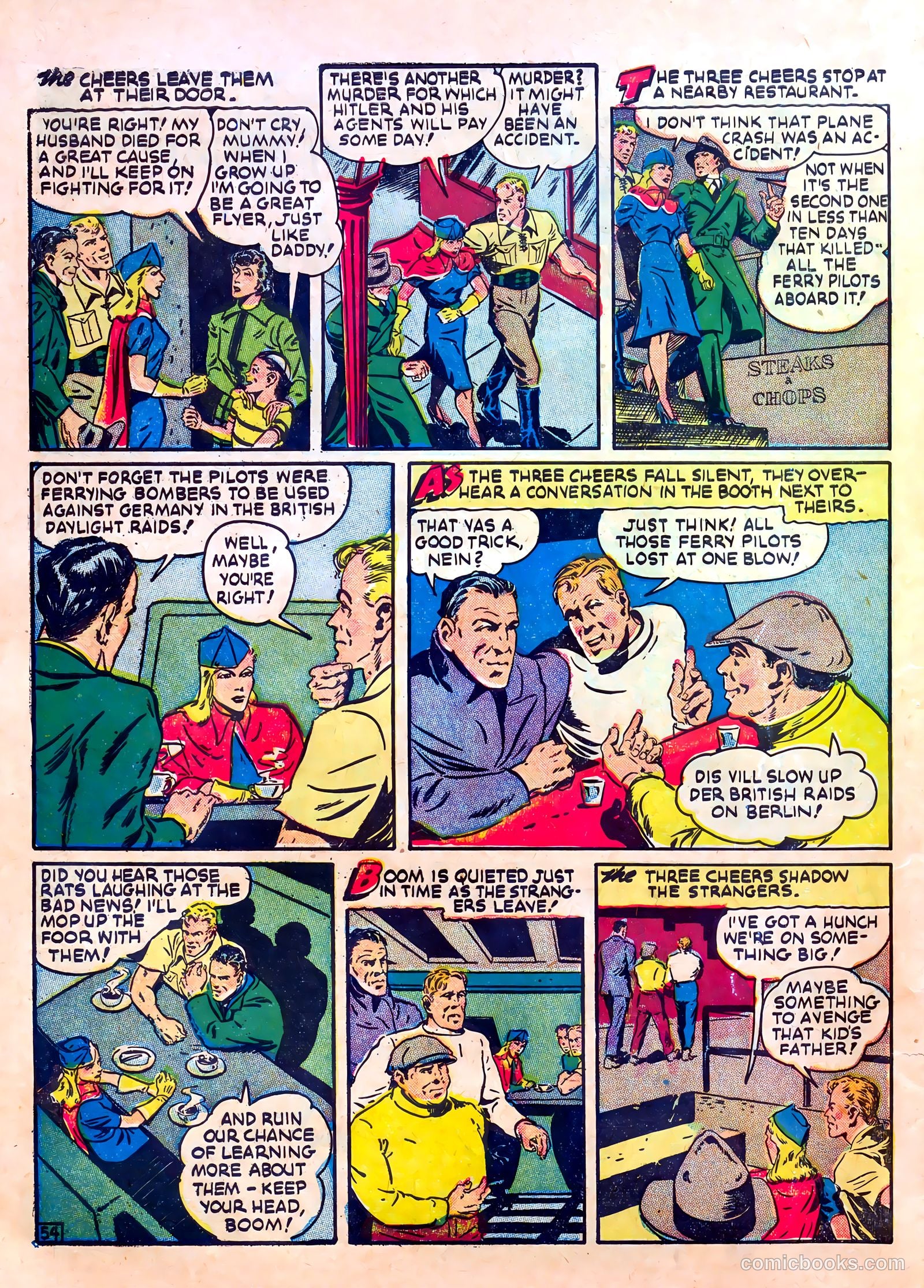 Our Flag Comics #5 (1942) — page 56 of 68