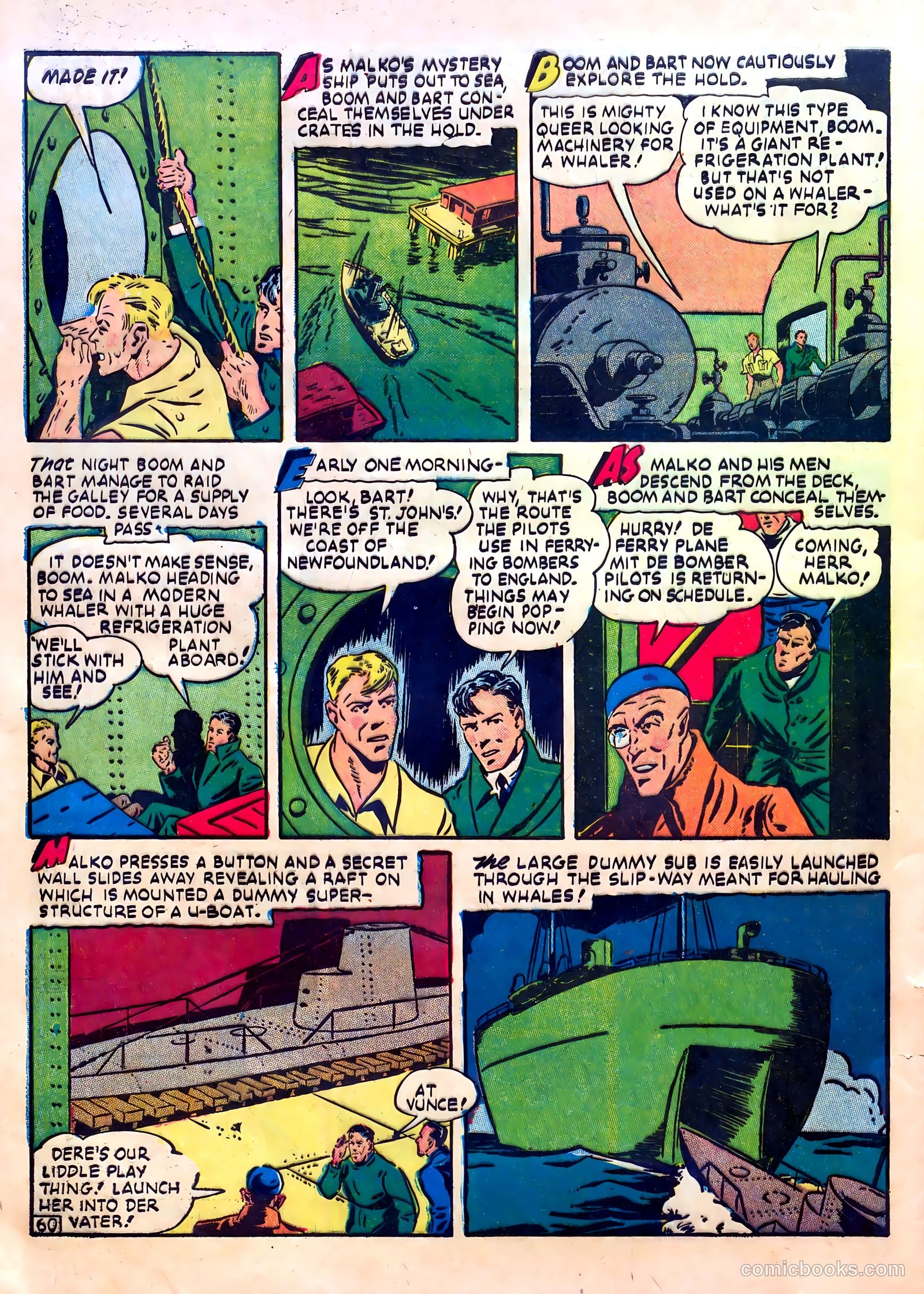 Our Flag Comics #5 (1942) — page 62 of 68