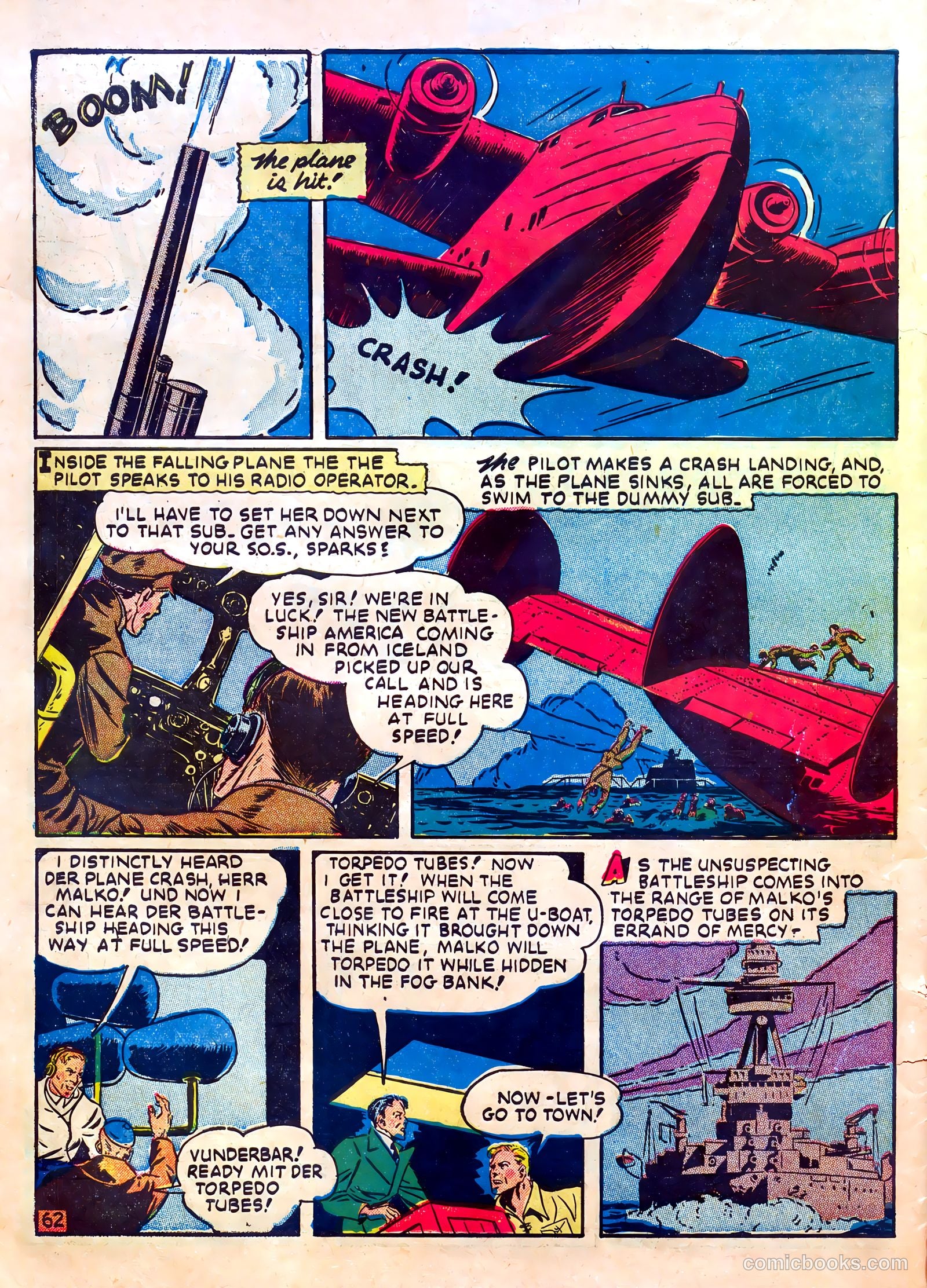 Our Flag Comics #5 (1942) — page 64 of 68
