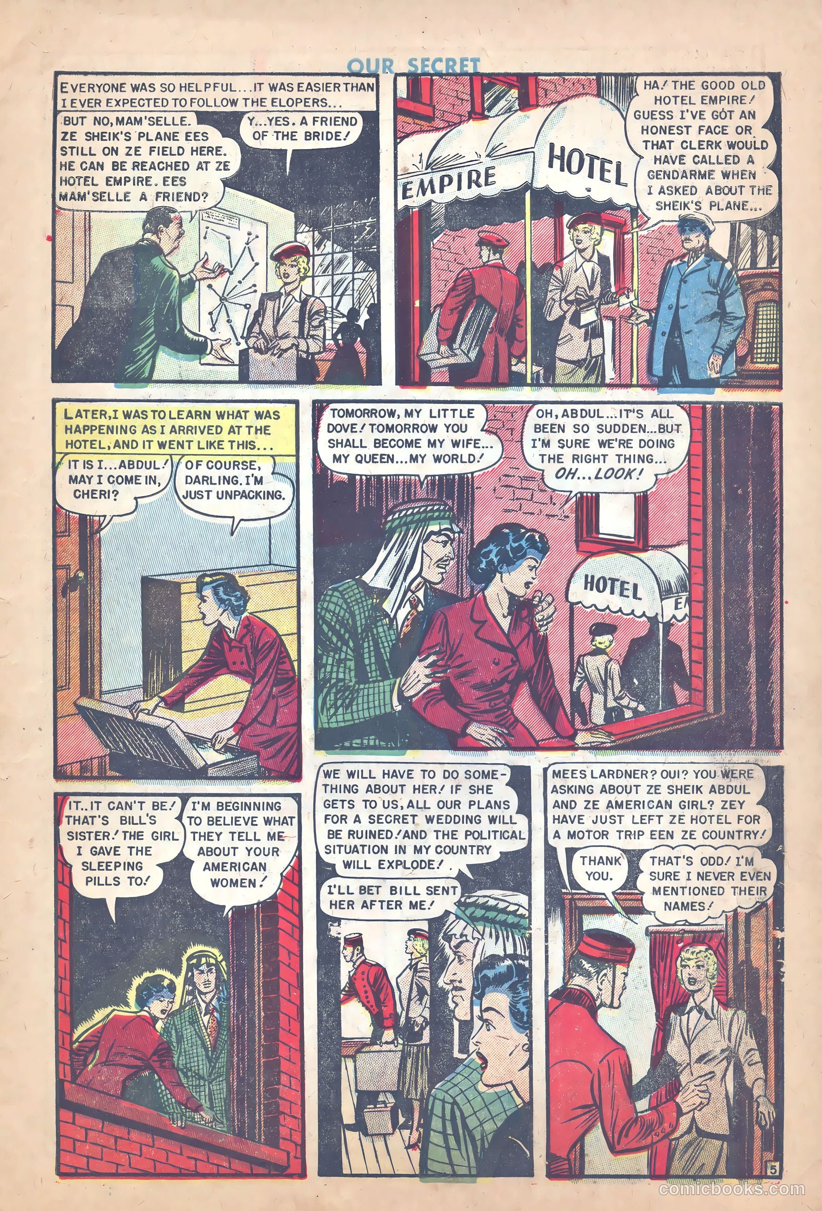 Our Secret #6 (1950) — page 7 of 36
