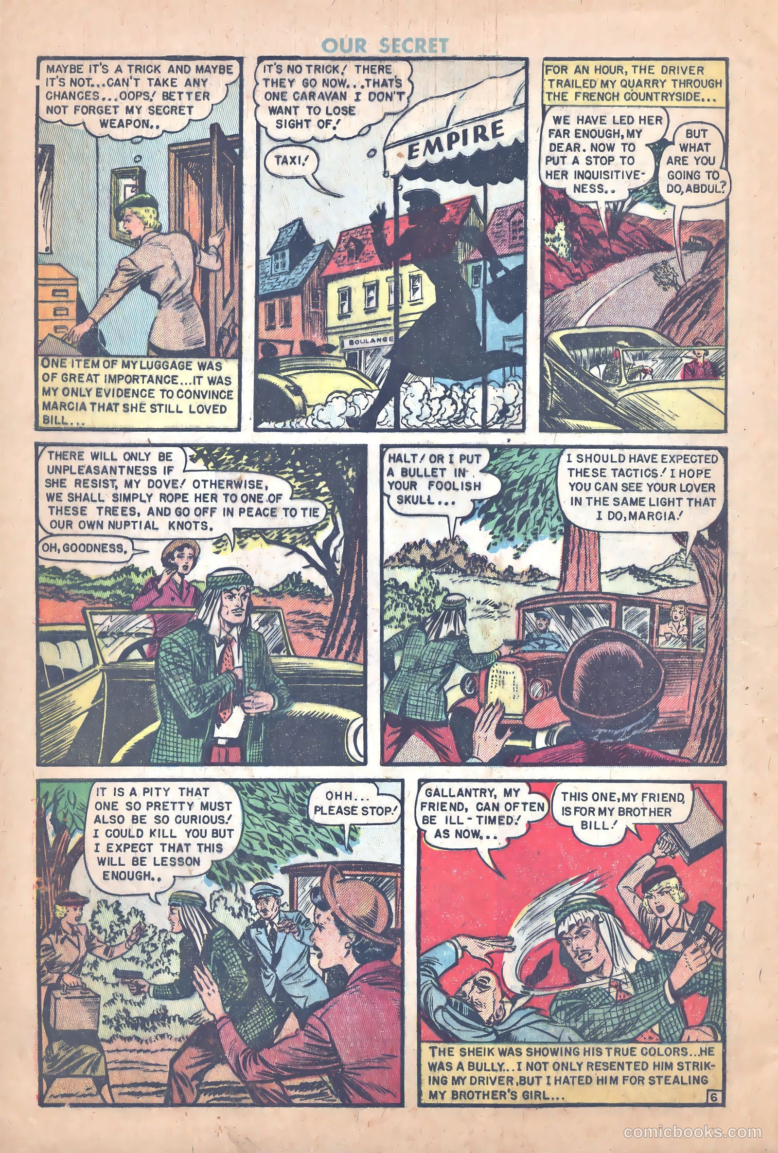 Our Secret #6 (1950) — page 8 of 36