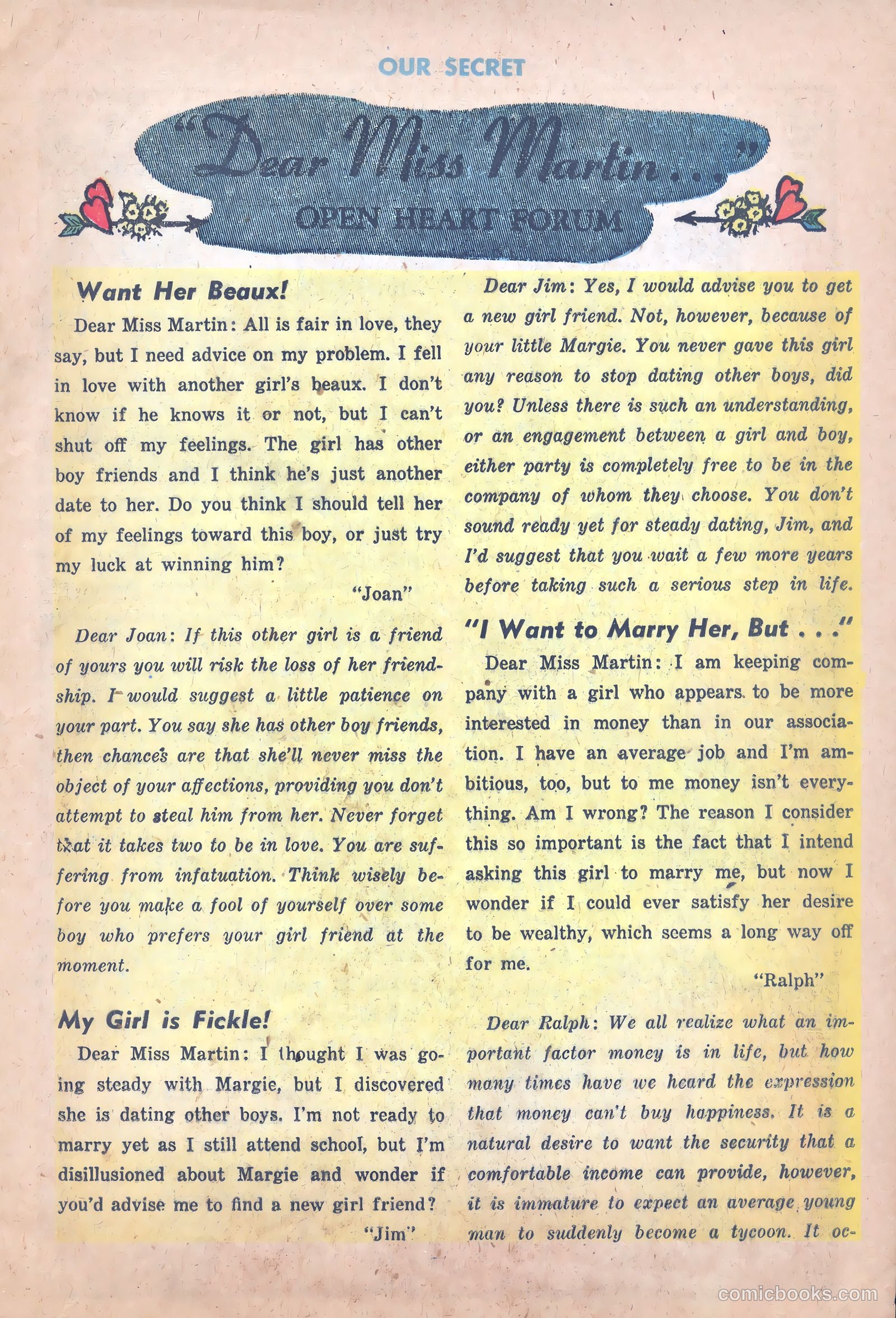 Our Secret #6 (1950) — page 17 of 36