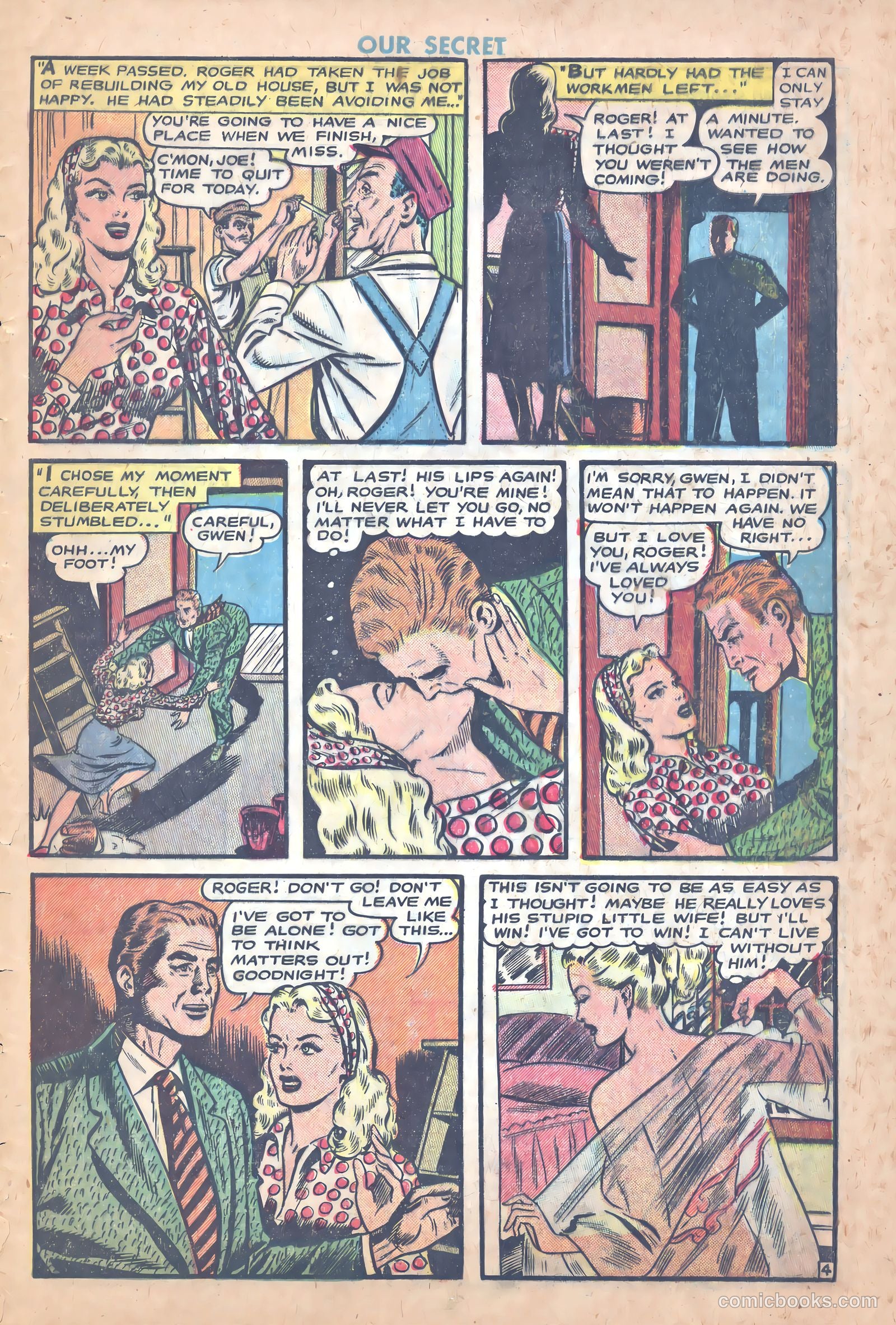 Our Secret #6 (1950) — page 29 of 36