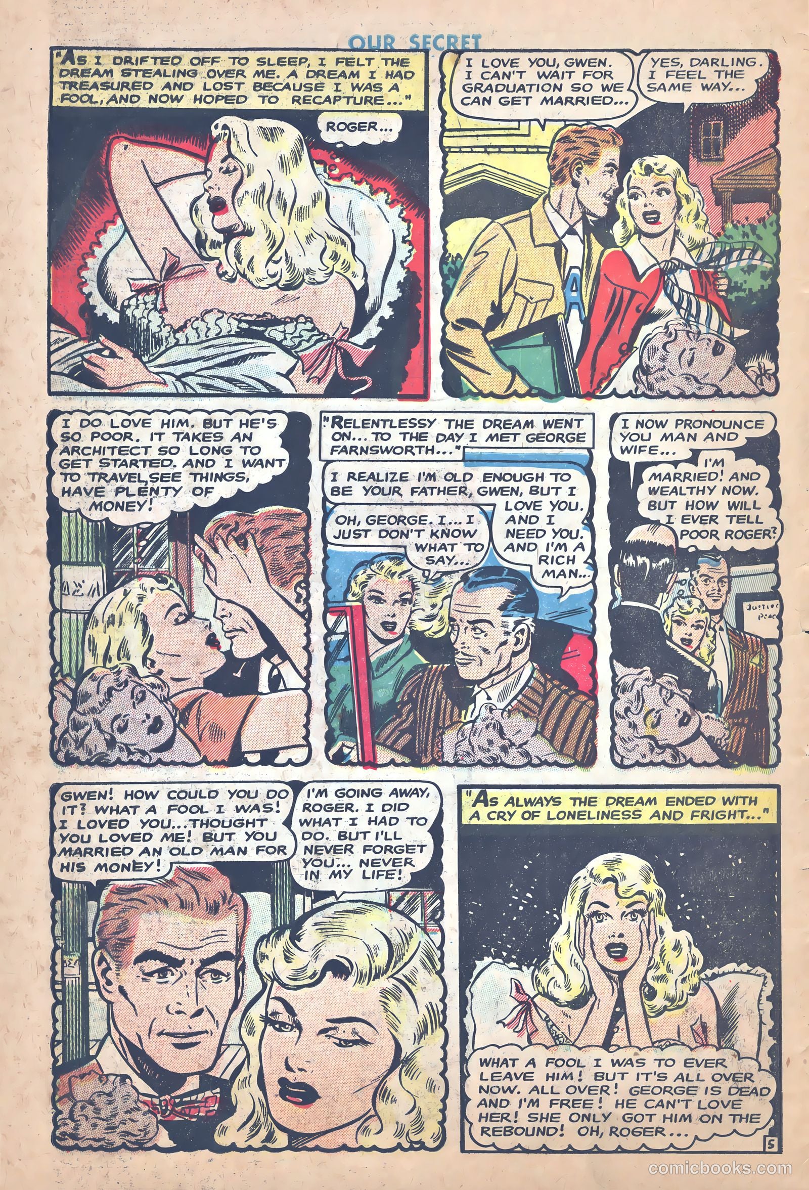 Our Secret #6 (1950) — page 30 of 36