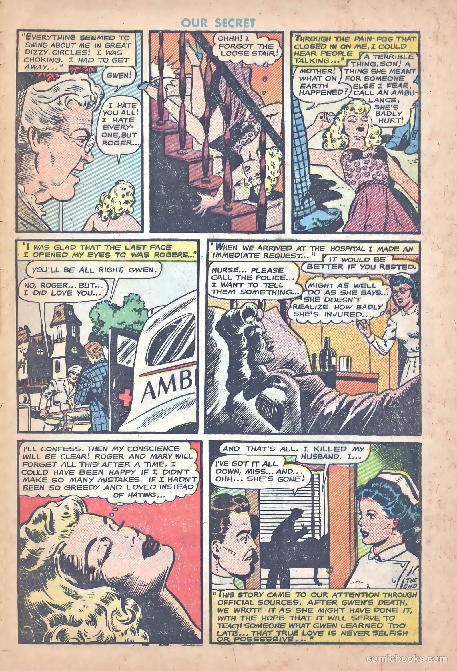 Our Secret #6 (1950) — page 33 of 36