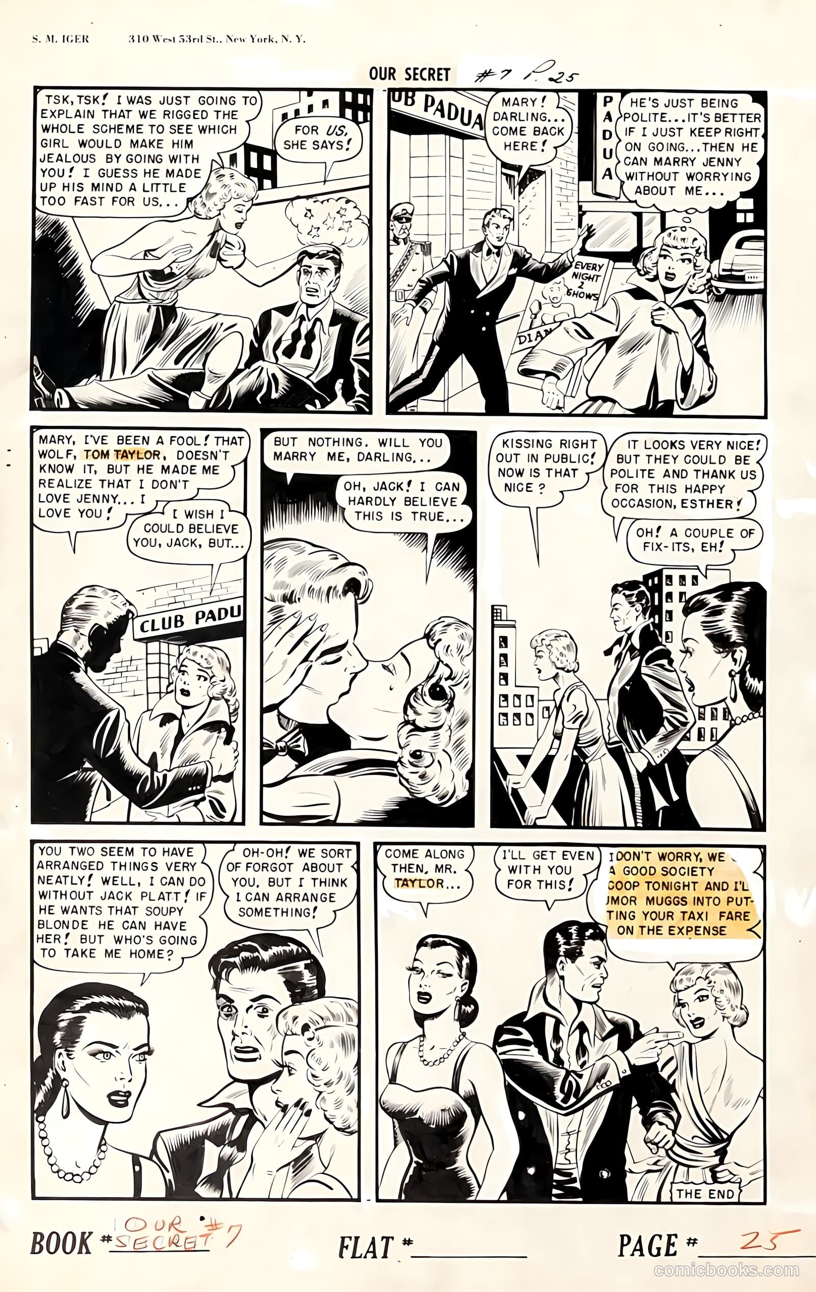 Our Secret #7 (1950) — page 6 of 7