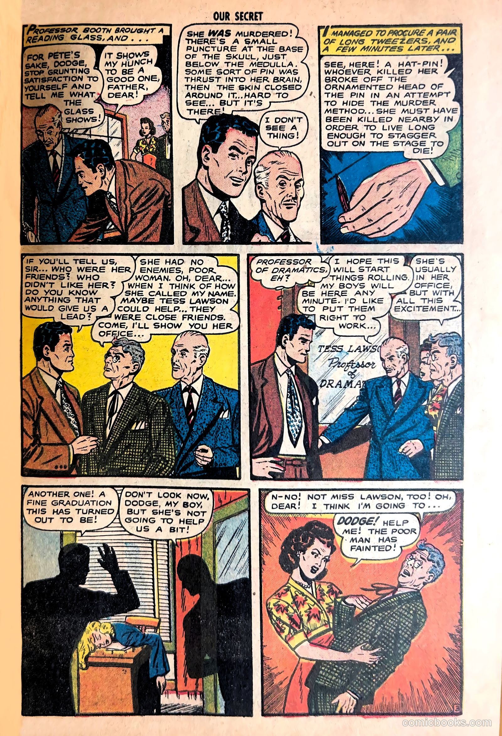Our Secret #8 (1950) — page 23 of 36