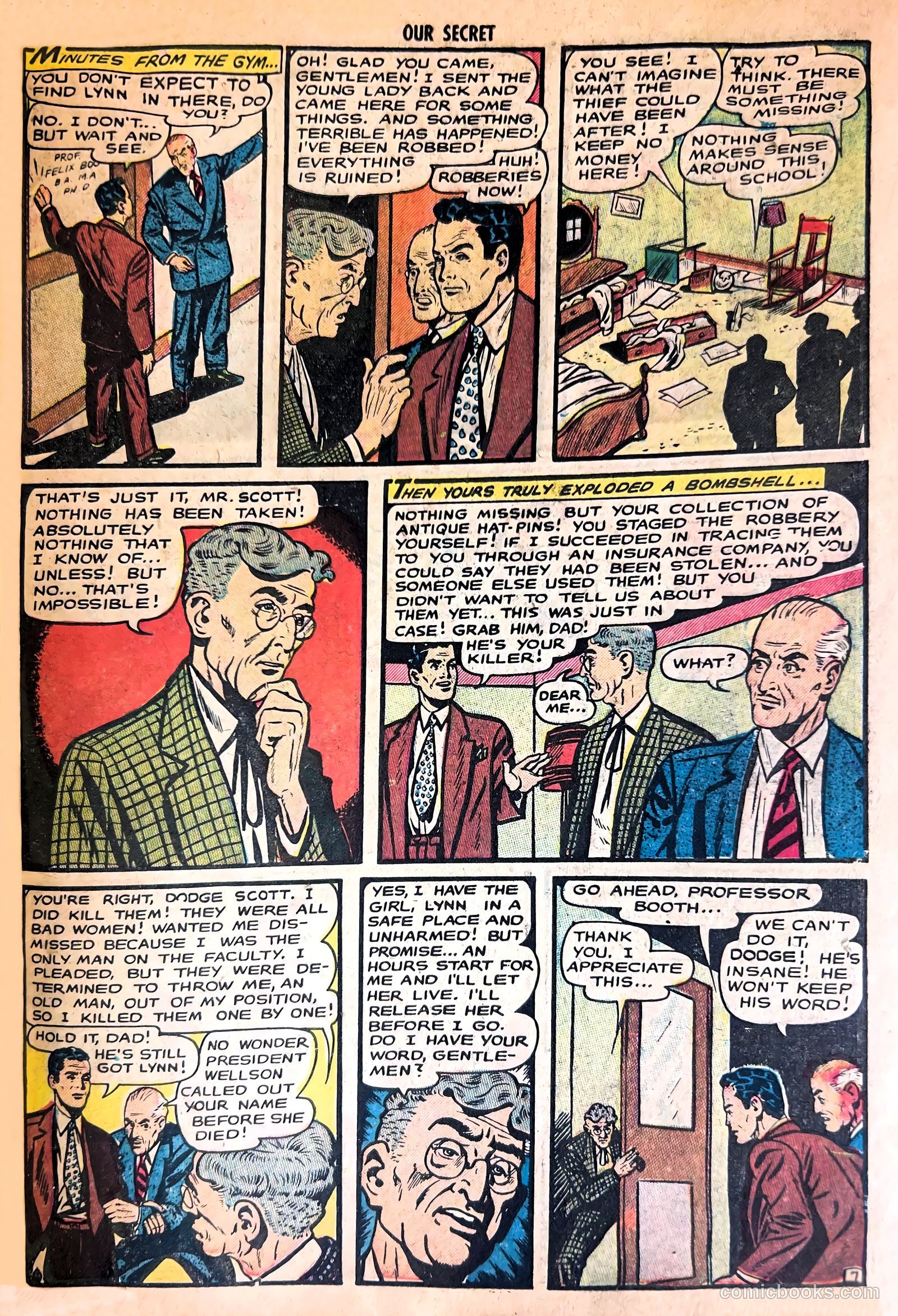Our Secret #8 (1950) — page 27 of 36