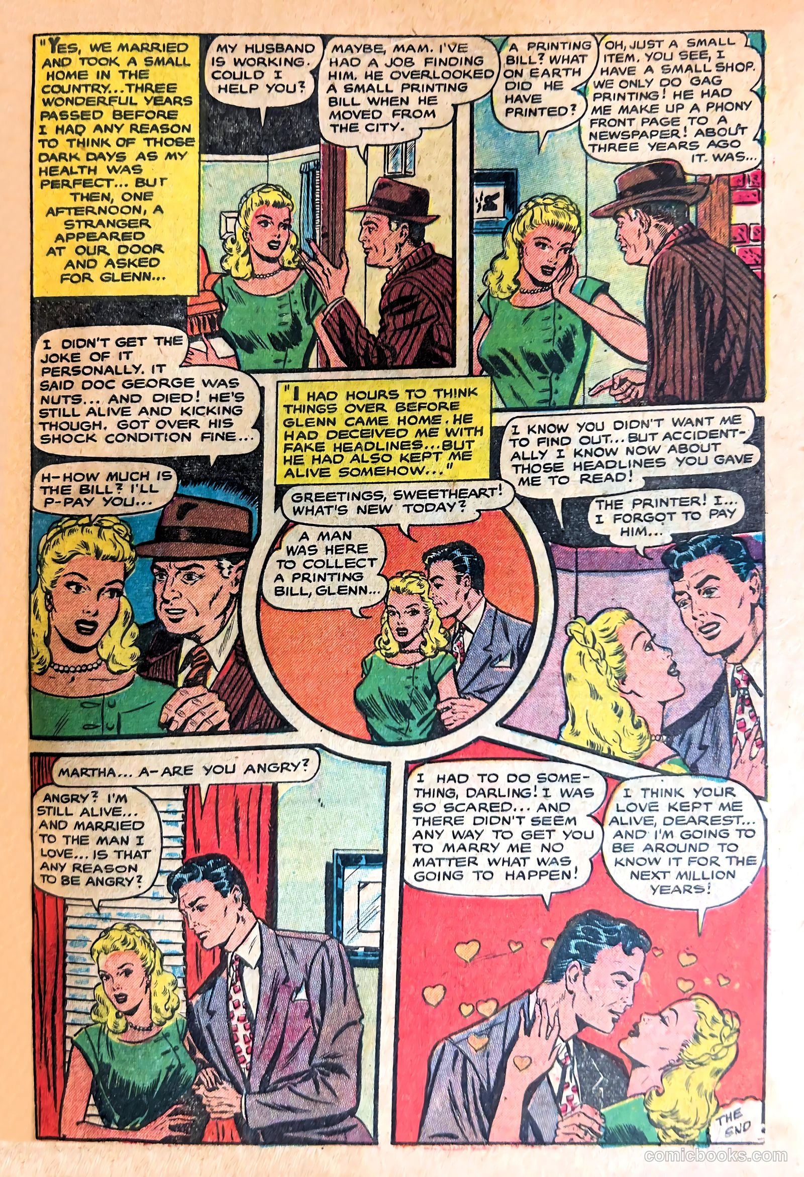 Our Secret #8 (1950) — page 33 of 36