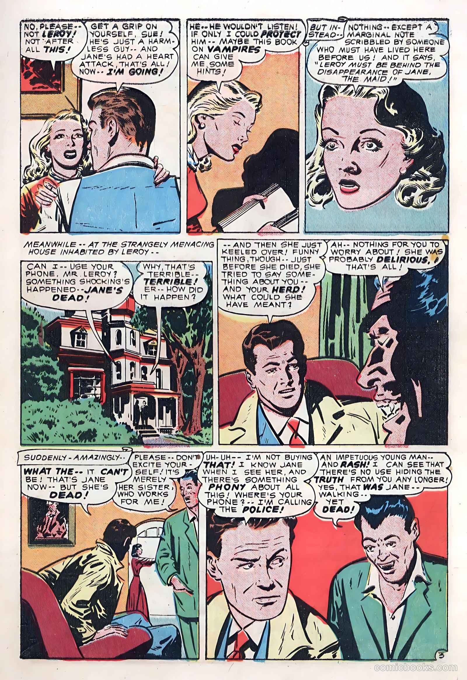 Out of the Night #1 (1952) — page 5 of 36