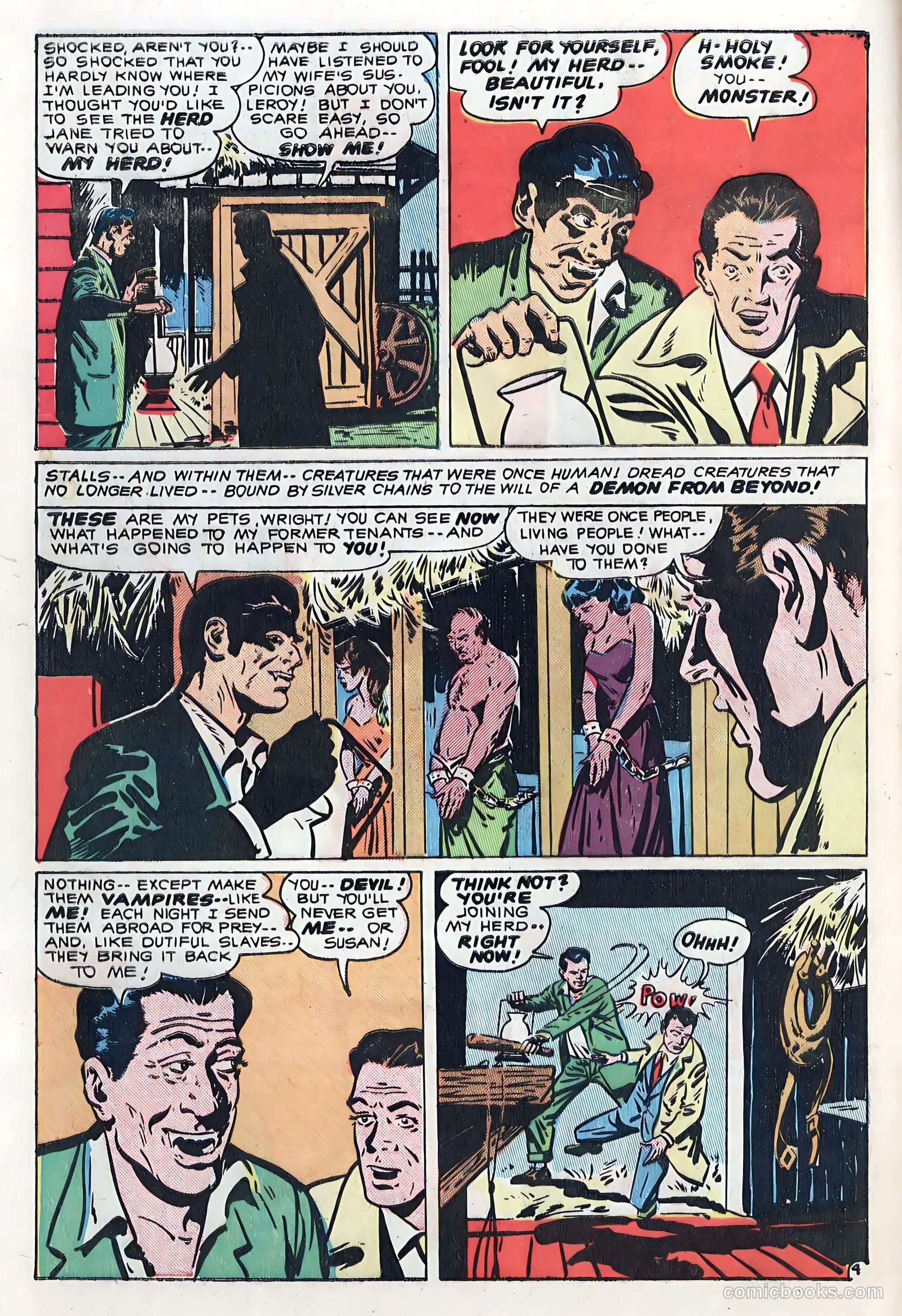 Out of the Night #1 (1952) — page 6 of 36