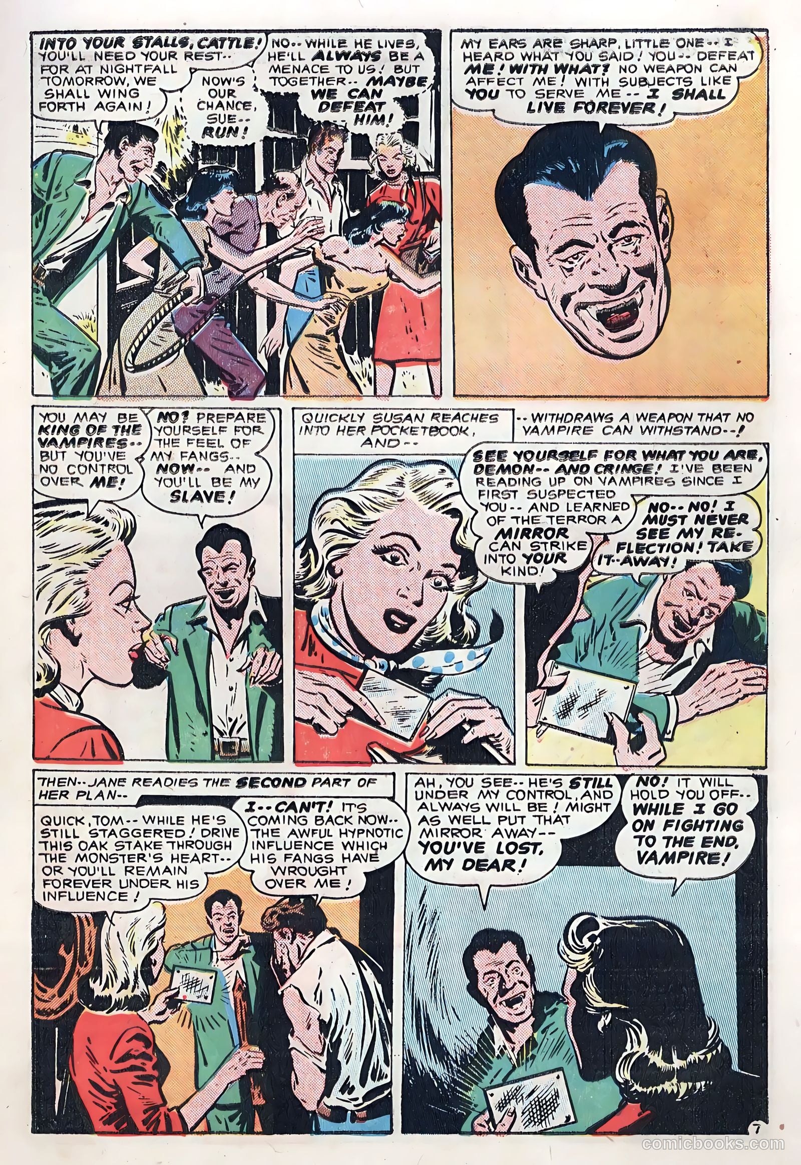 Out of the Night #1 (1952) — page 9 of 36