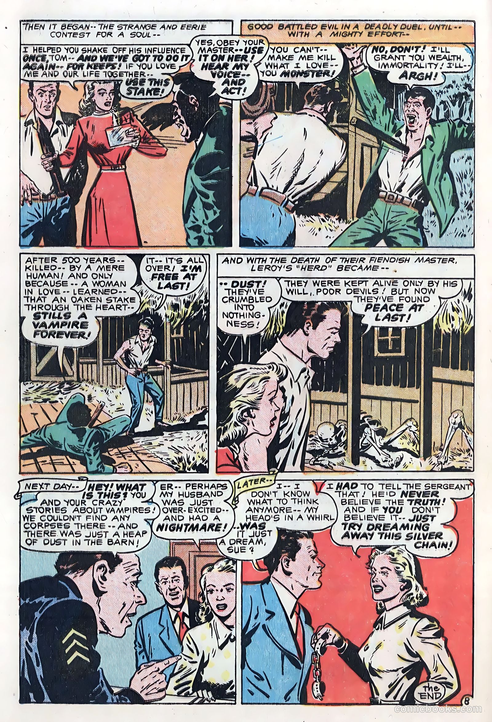 Out of the Night #1 (1952) — page 10 of 36