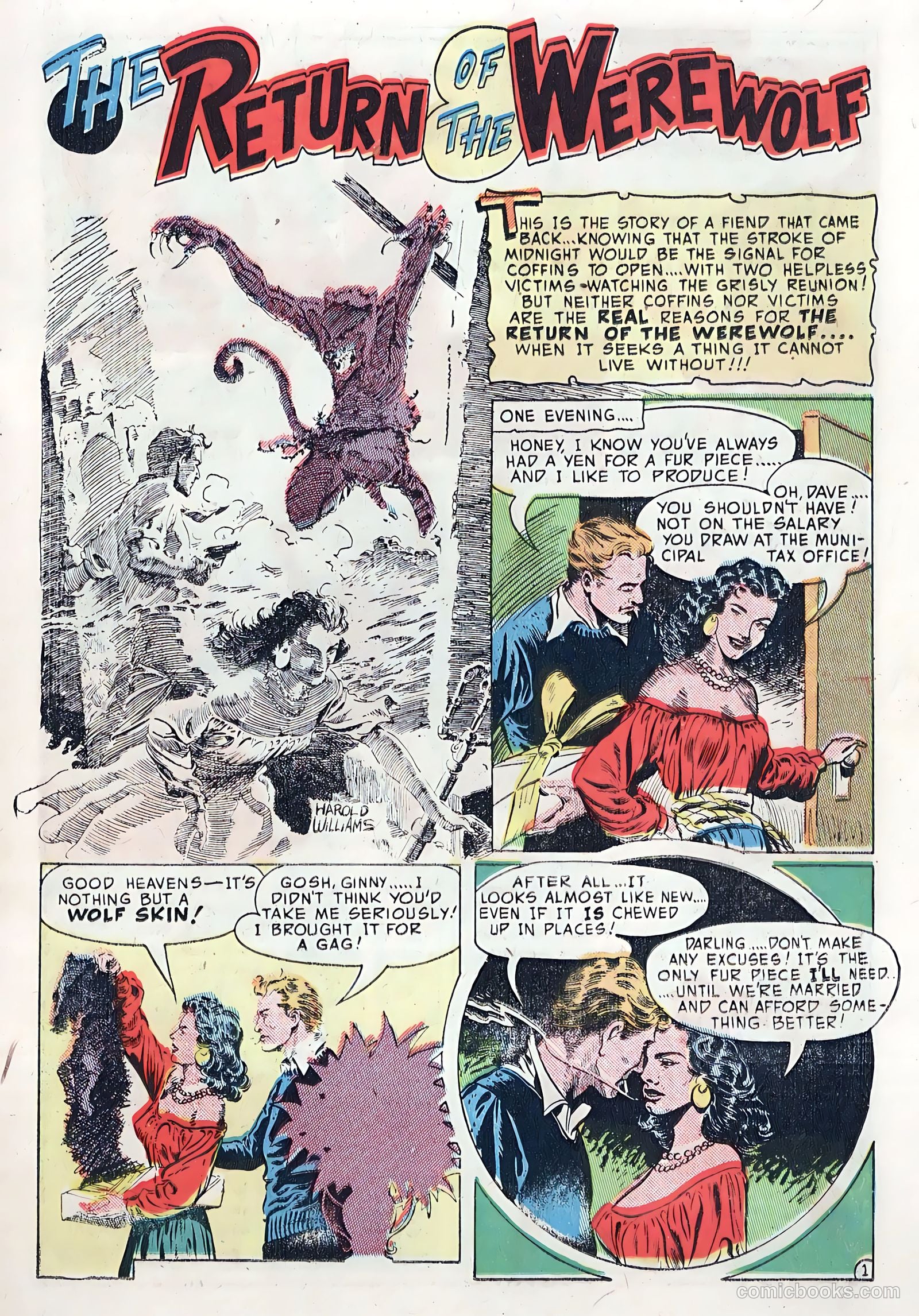 Out of the Night #1 (1952) — page 13 of 36
