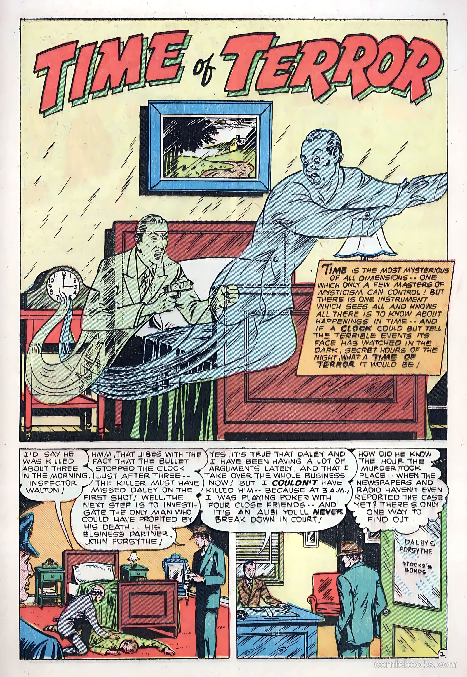 Out of the Night #1 (1952) — page 23 of 36