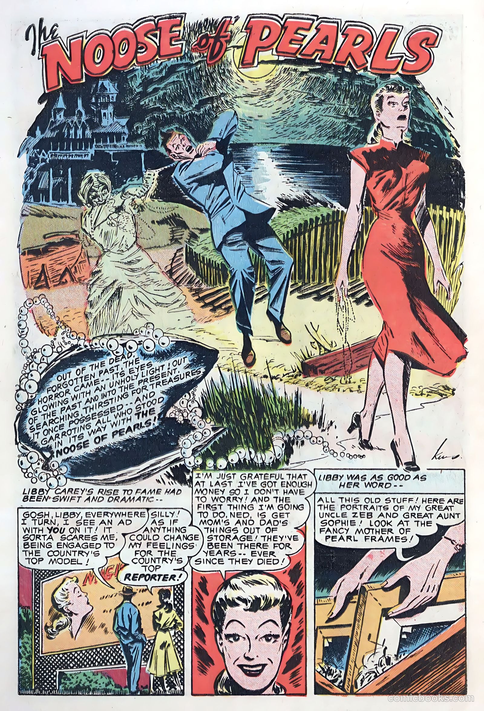 Out of the Night #1 (1952) — page 28 of 36
