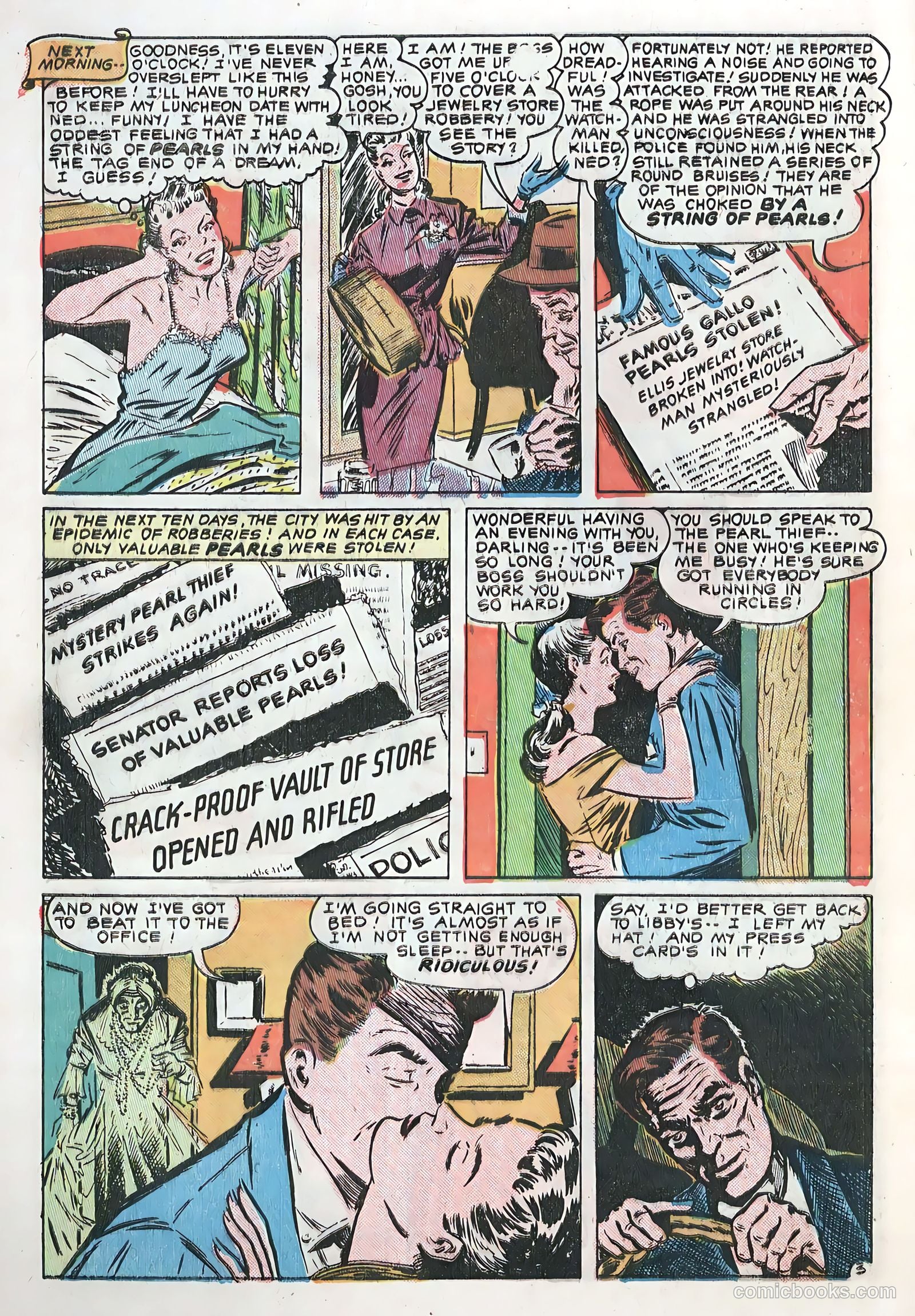 Out of the Night #1 (1952) — page 30 of 36